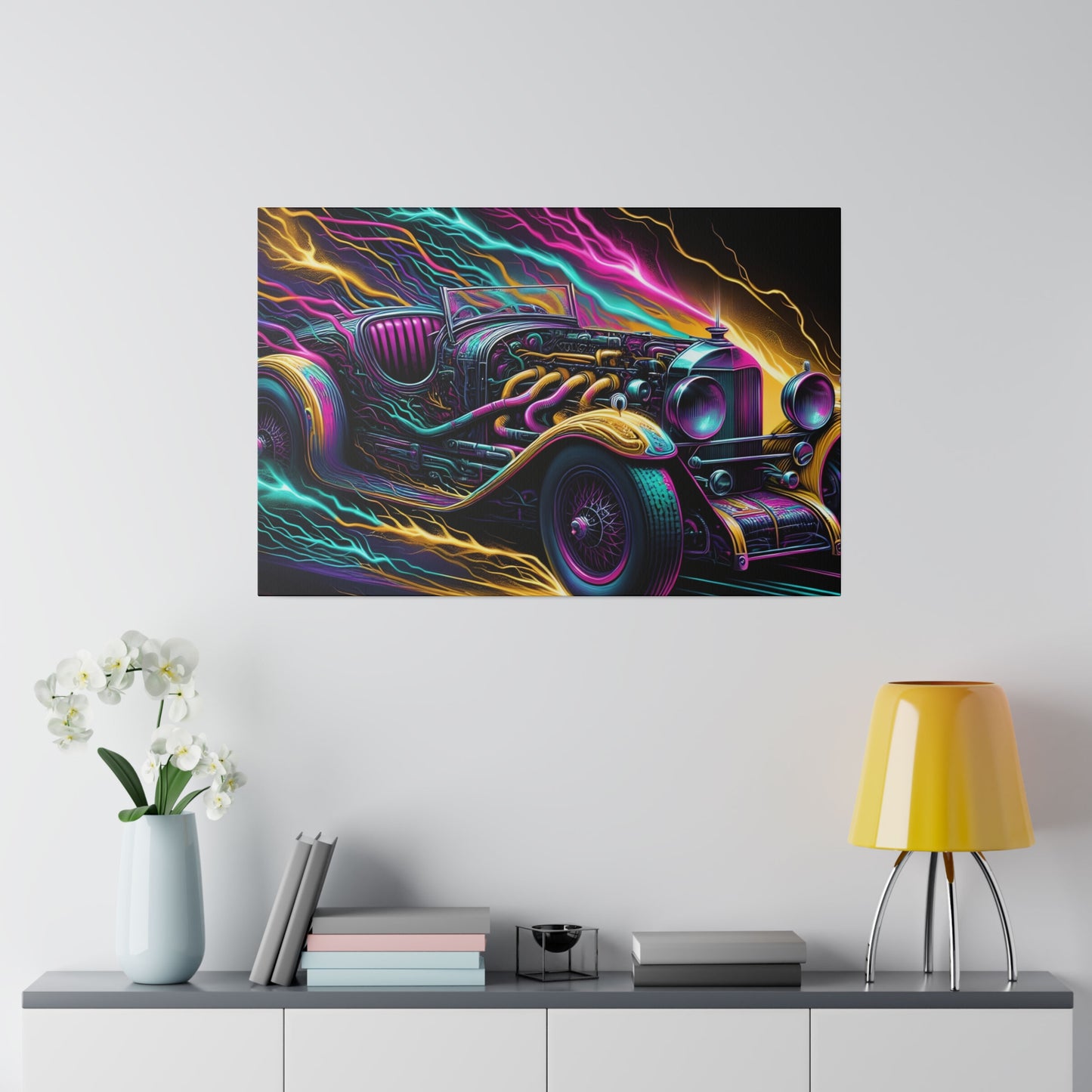 Ridez Matte Canvas, Stretched, 0.75"