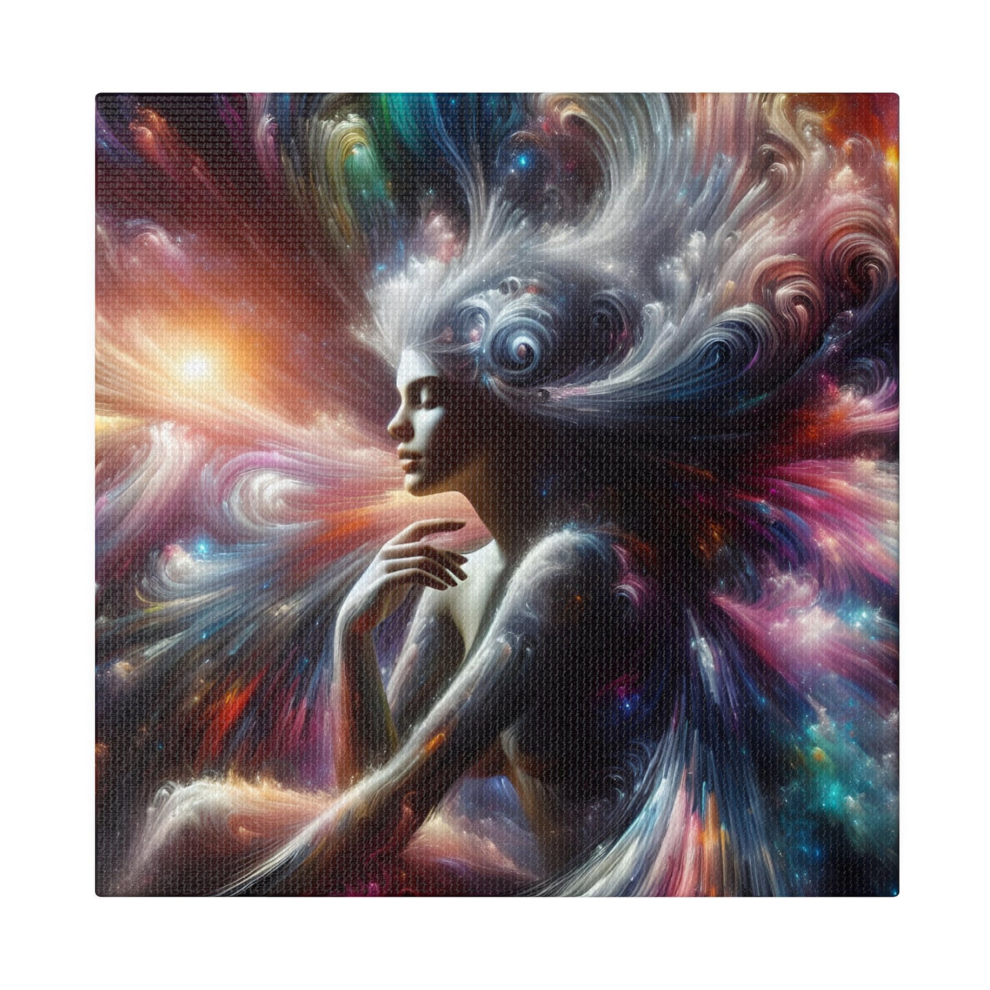 Angelz & Demonz Matte Canvas, Stretched, 0.75"