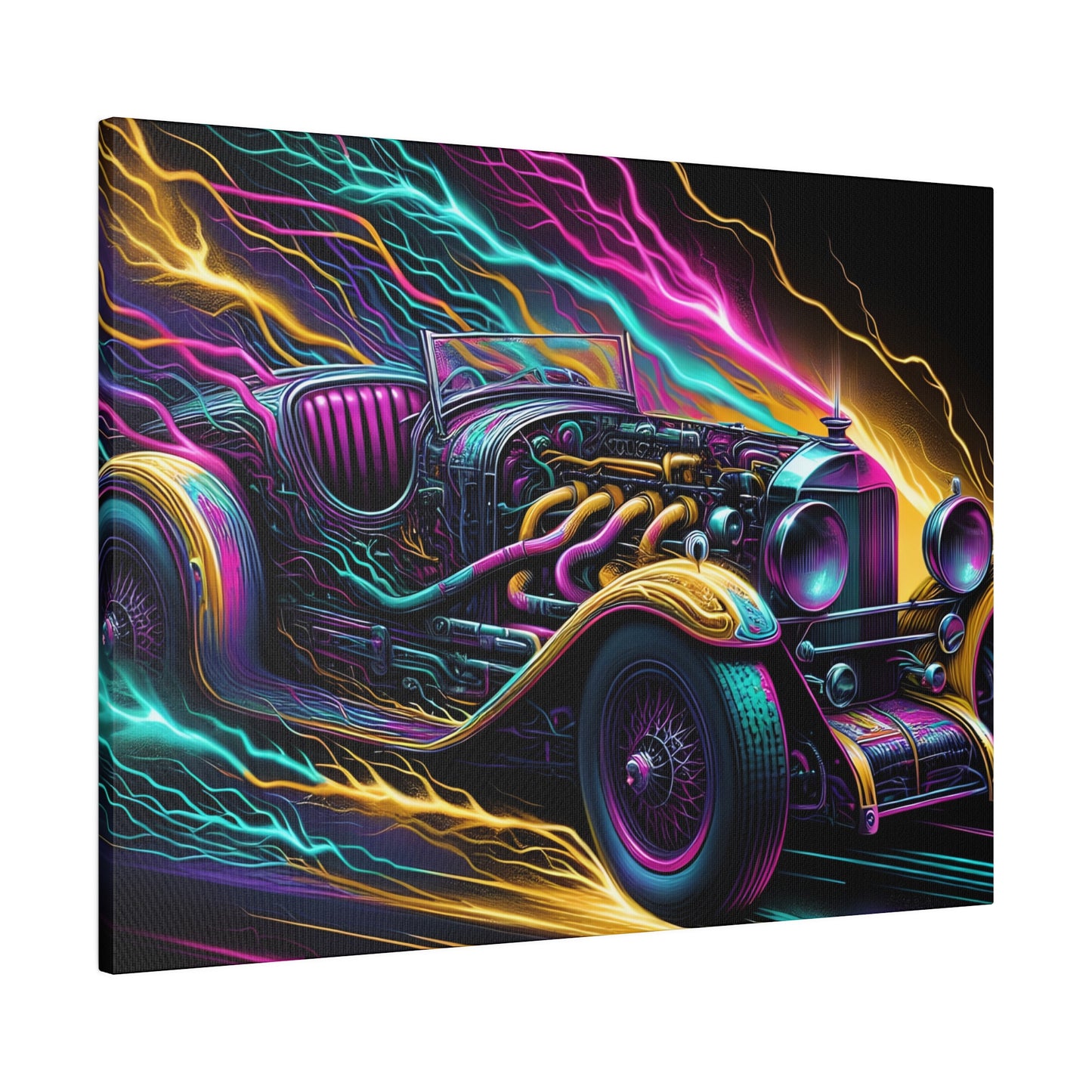 Ridez Matte Canvas, Stretched, 0.75"