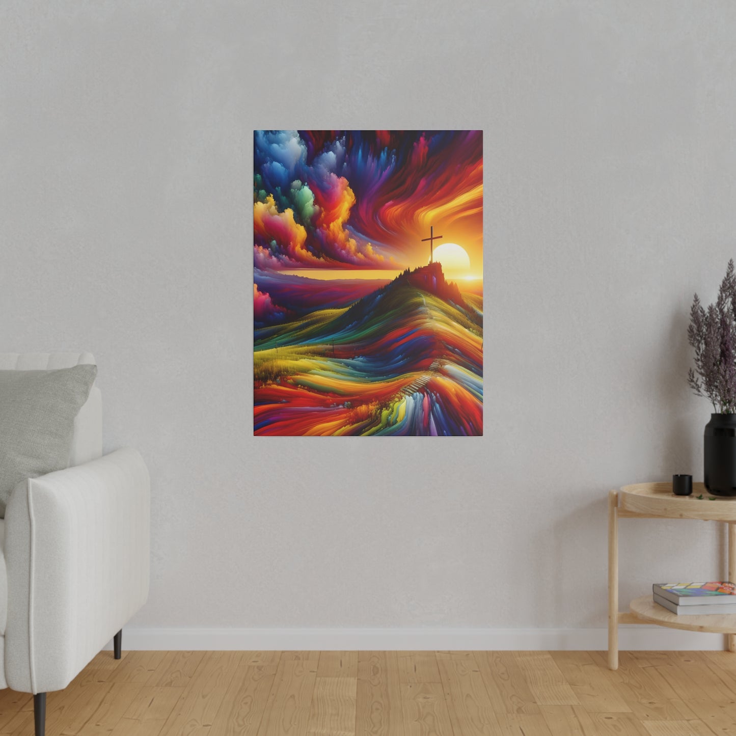 Faith Matte Canvas, Stretched, 0.75"