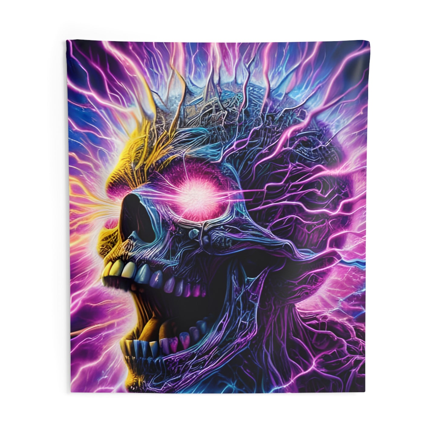 Neural Zombie Indoor Wall Tapestry