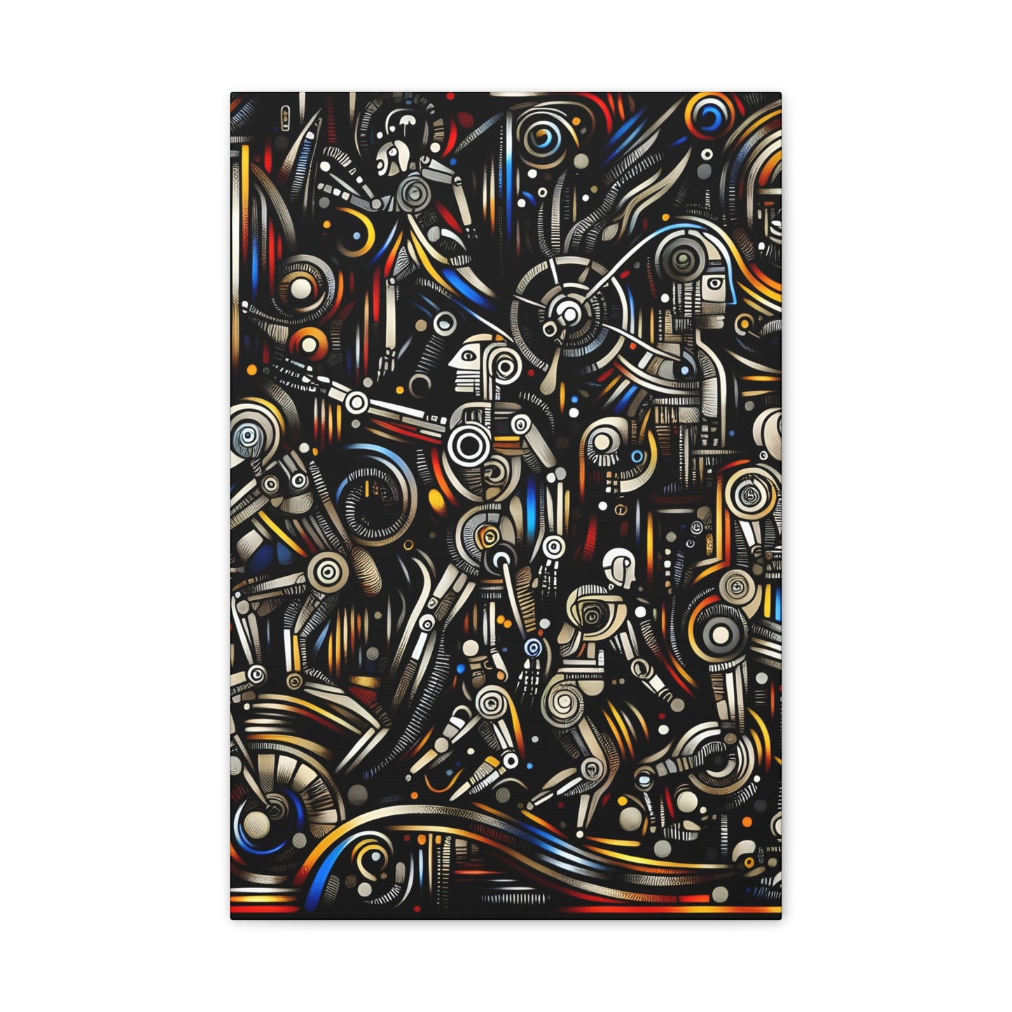 Robotz Canvas Stretched 0.75" Wall Art