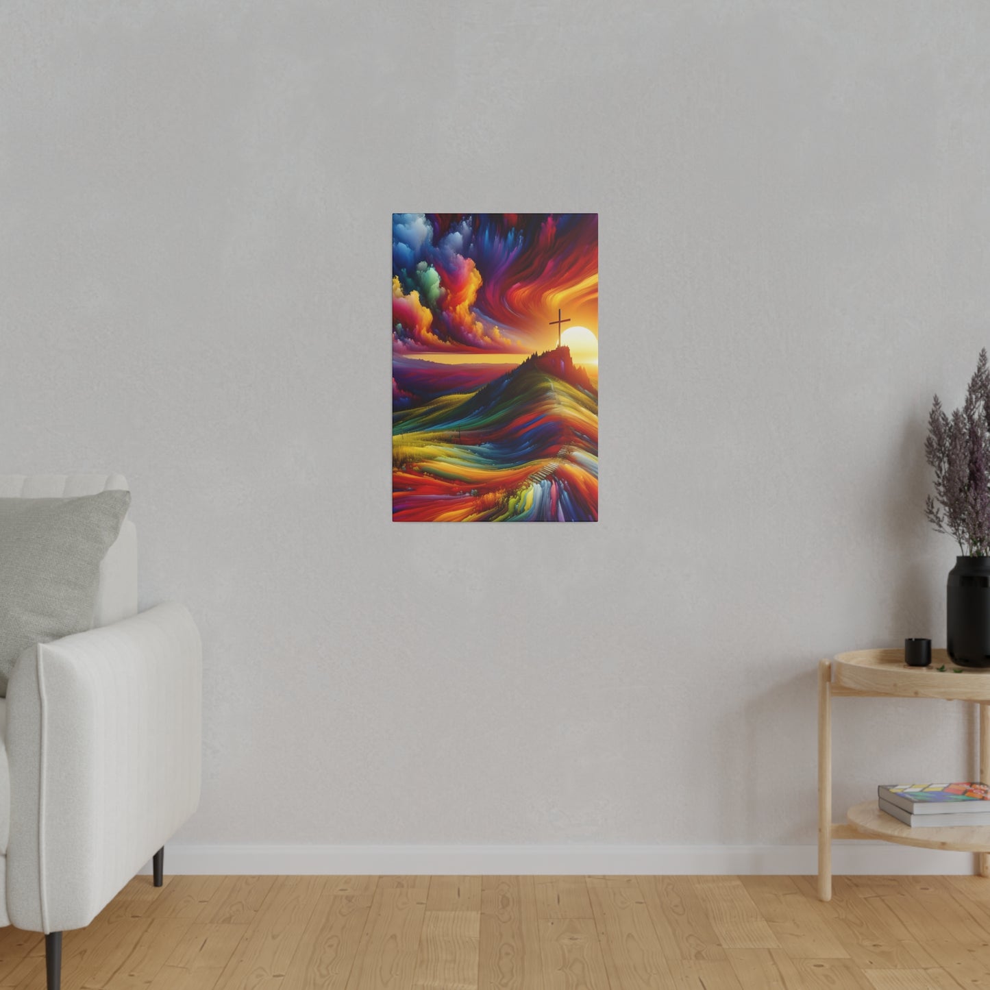 Faith Matte Canvas, Stretched, 0.75"