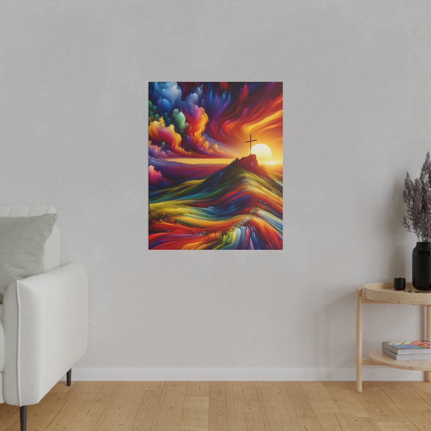 Faith Matte Canvas, Stretched, 0.75"