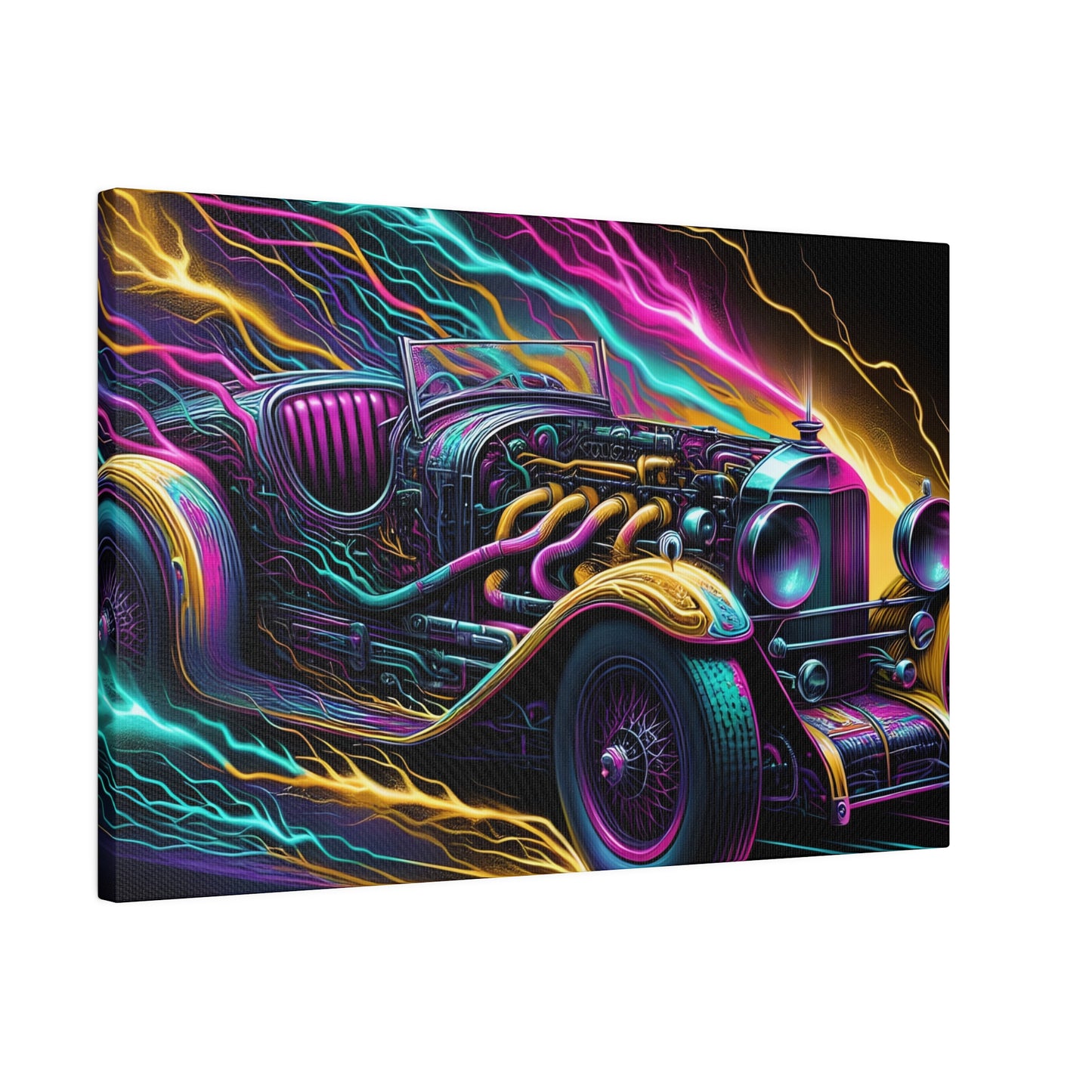 Ridez Matte Canvas, Stretched, 0.75"