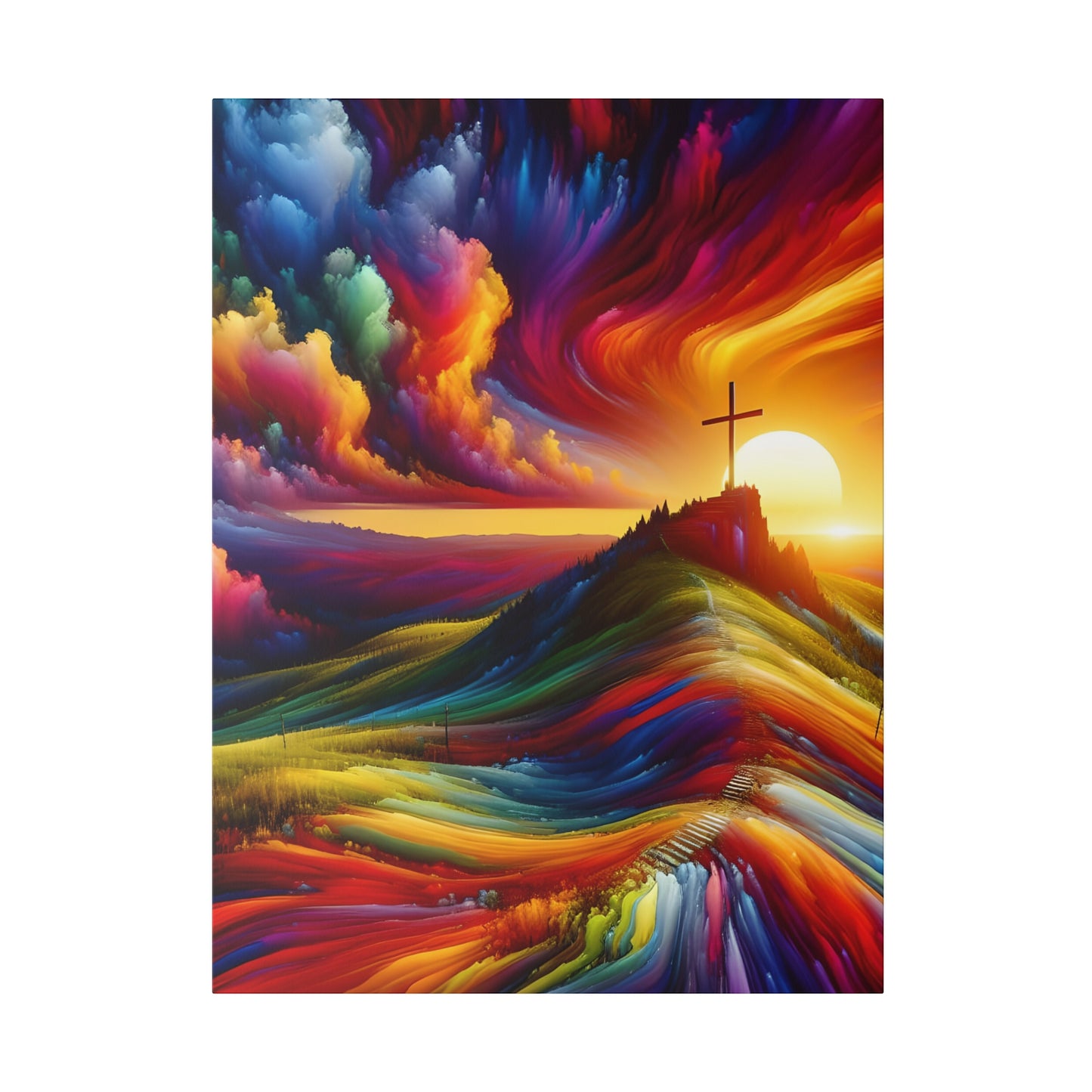 Faith Matte Canvas, Stretched, 0.75"