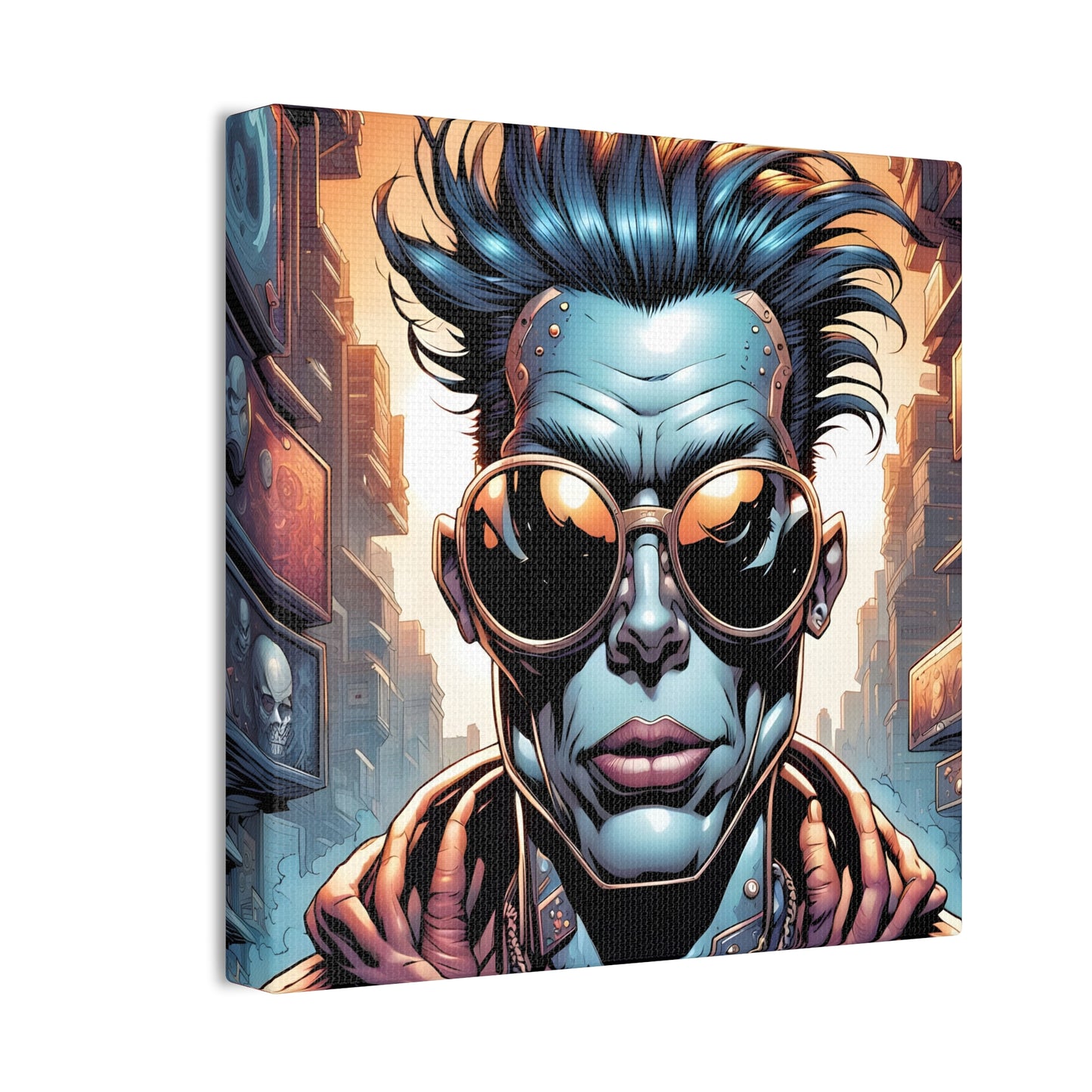 Punkz Canvas Stretched, 0.75"