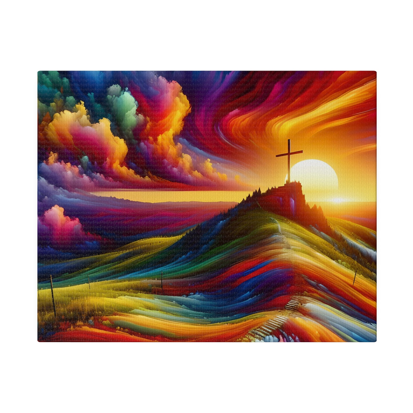 Faith Matte Canvas, Stretched, 0.75"