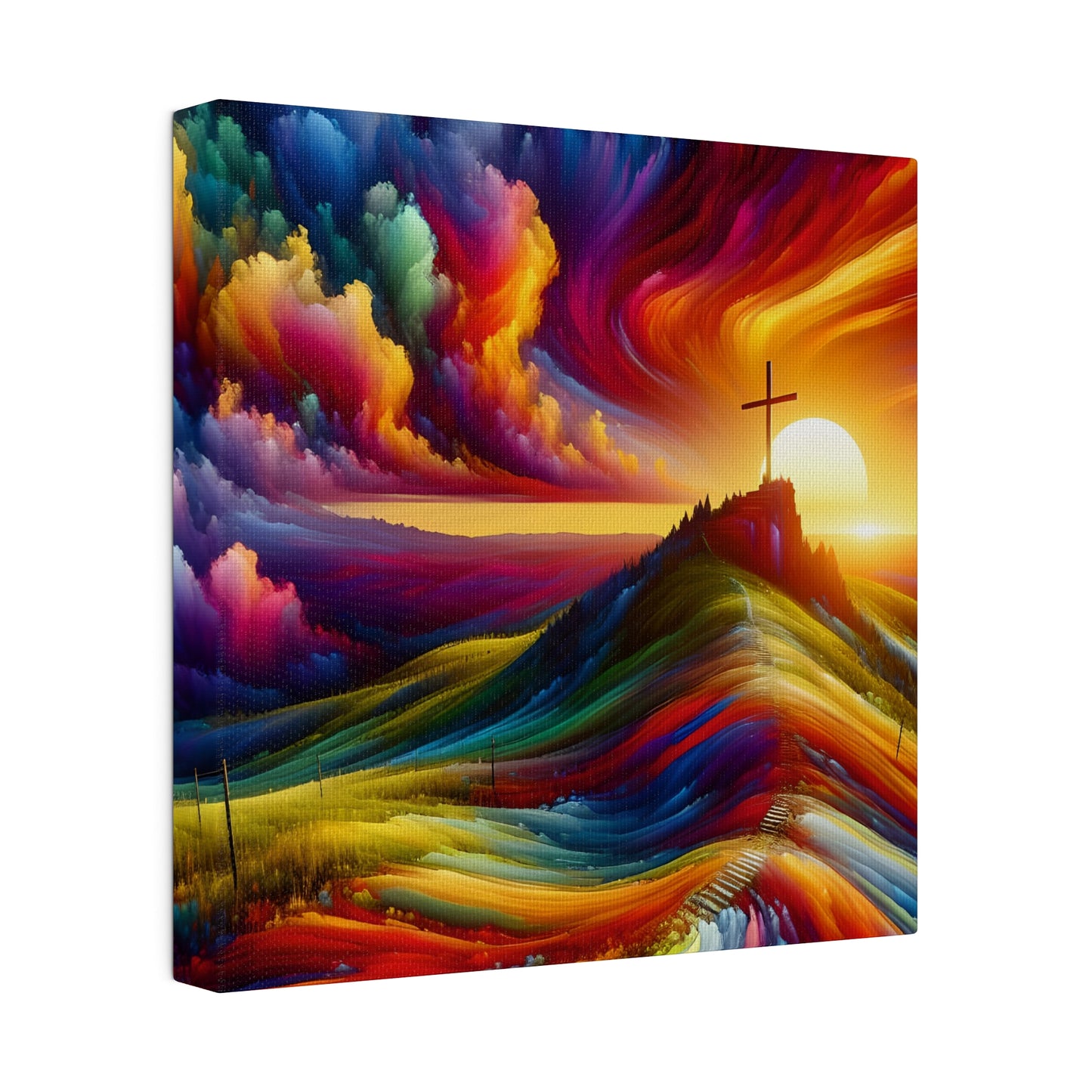 Faith Matte Canvas, Stretched, 0.75"