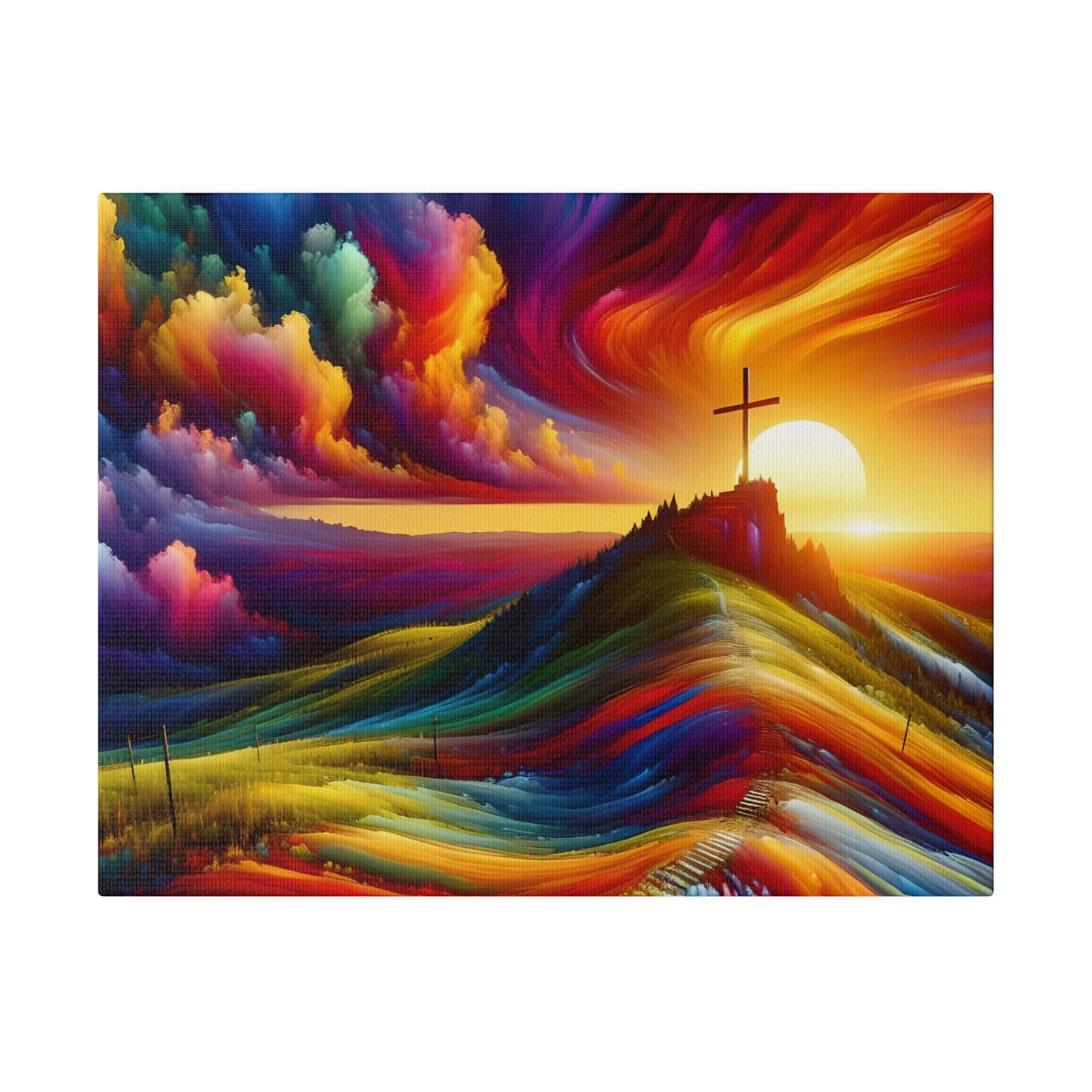 Faith Matte Canvas, Stretched, 0.75"