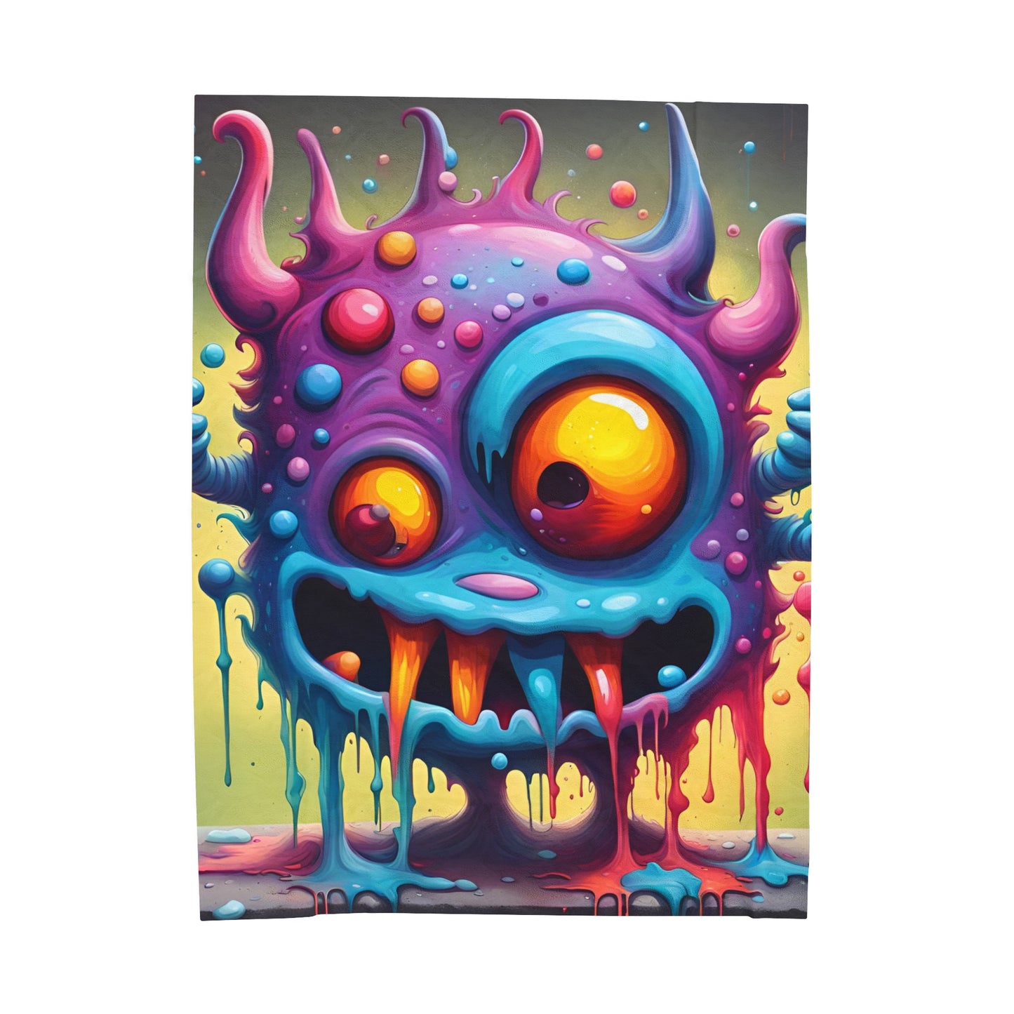 Velveteen Plush Wacky Blanket
