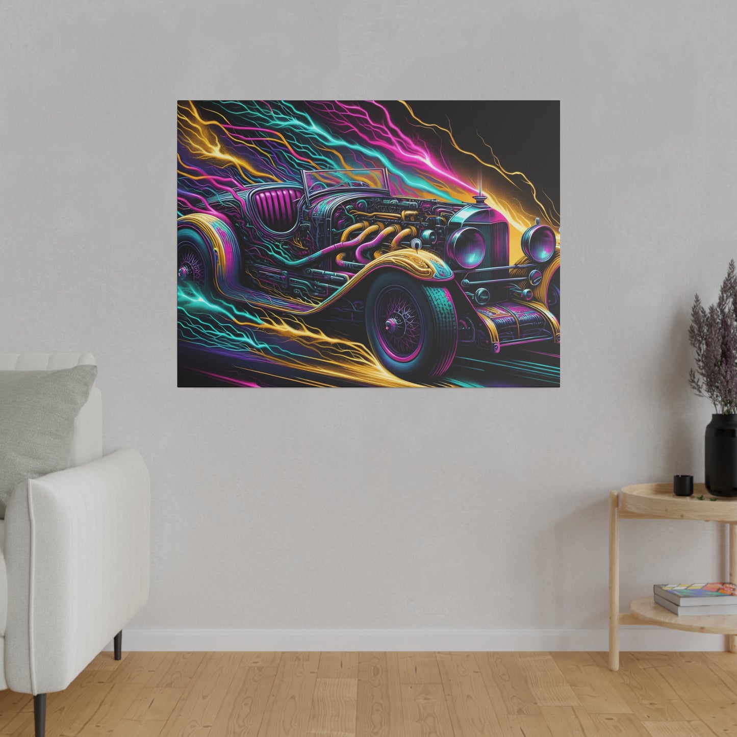 Ridez Matte Canvas, Stretched, 0.75"