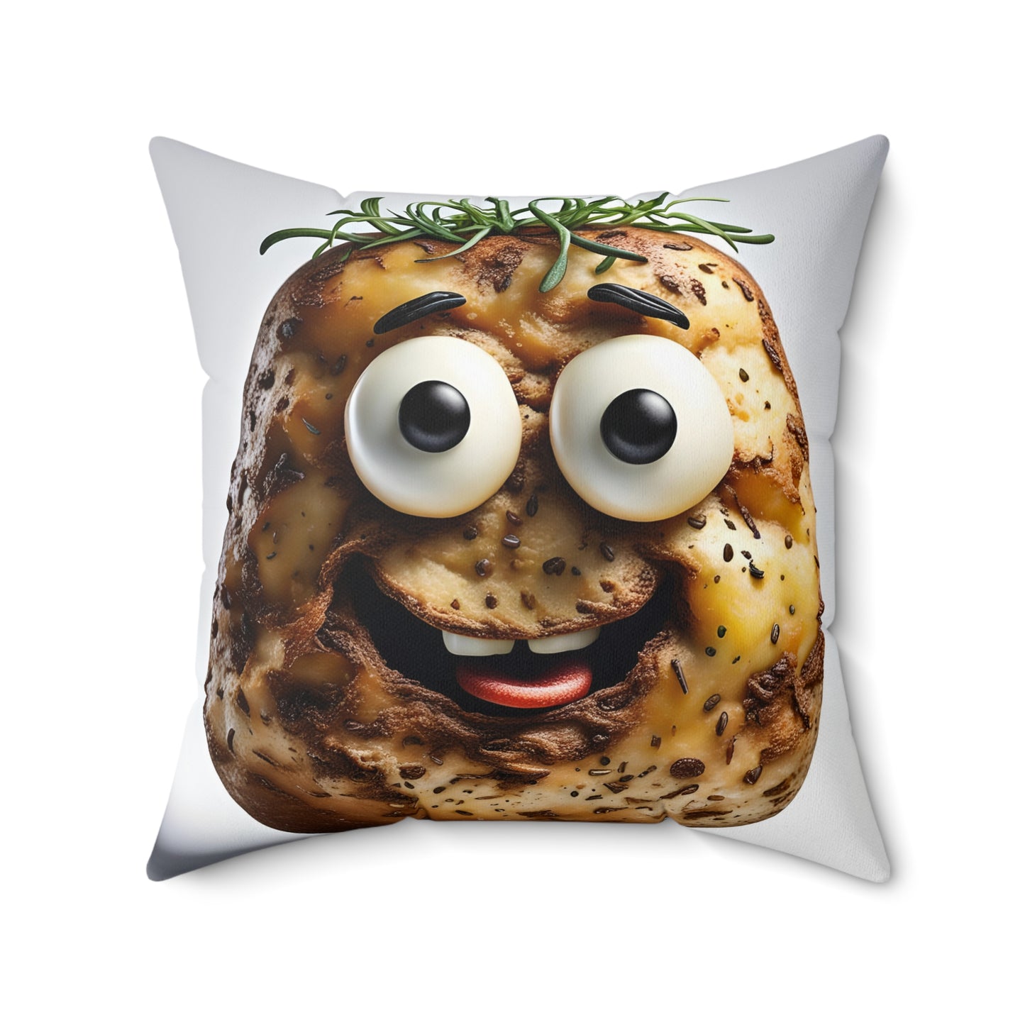 Couch Potatoez Spun Polyester Square Pillow