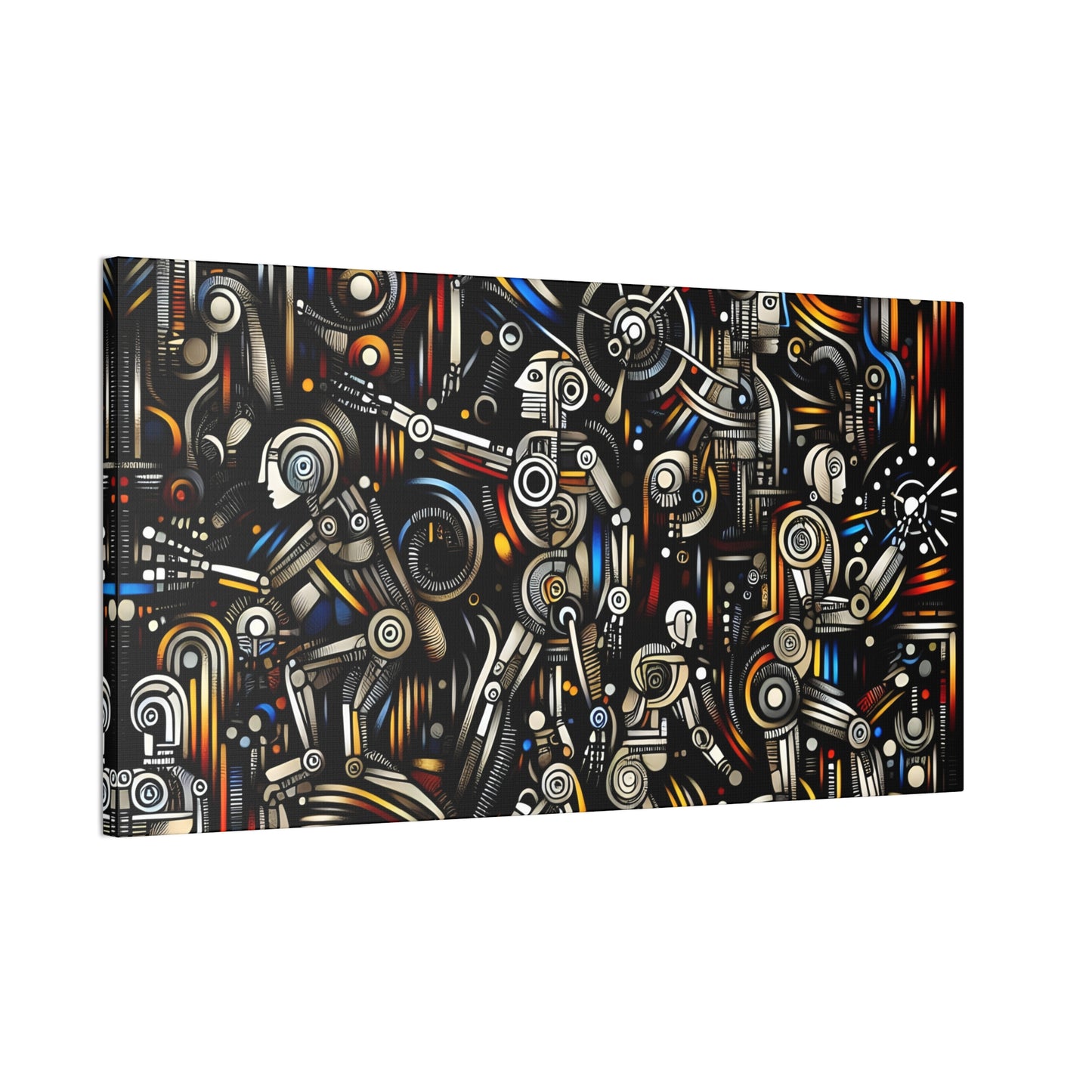 Robotz Canvas Stretched 0.75" Wall Art