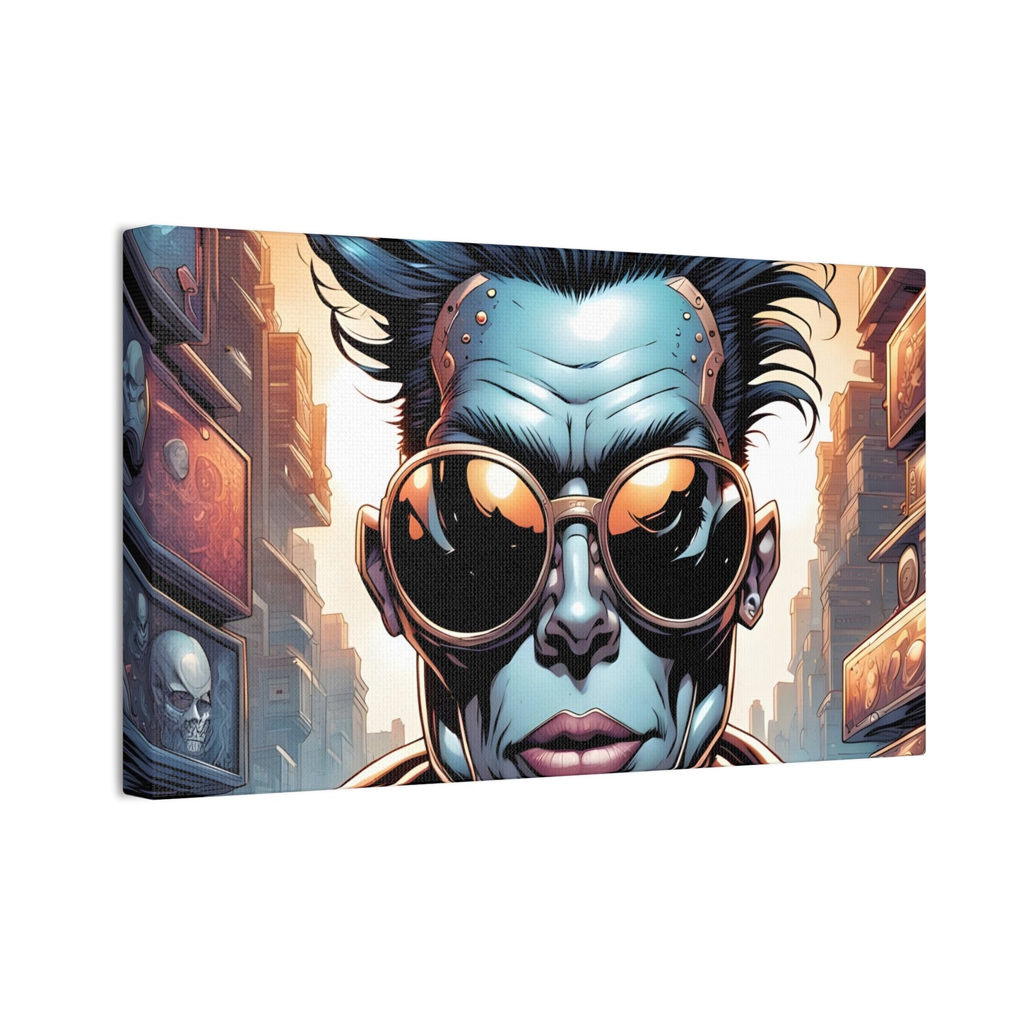 Punkz Canvas Stretched, 0.75"