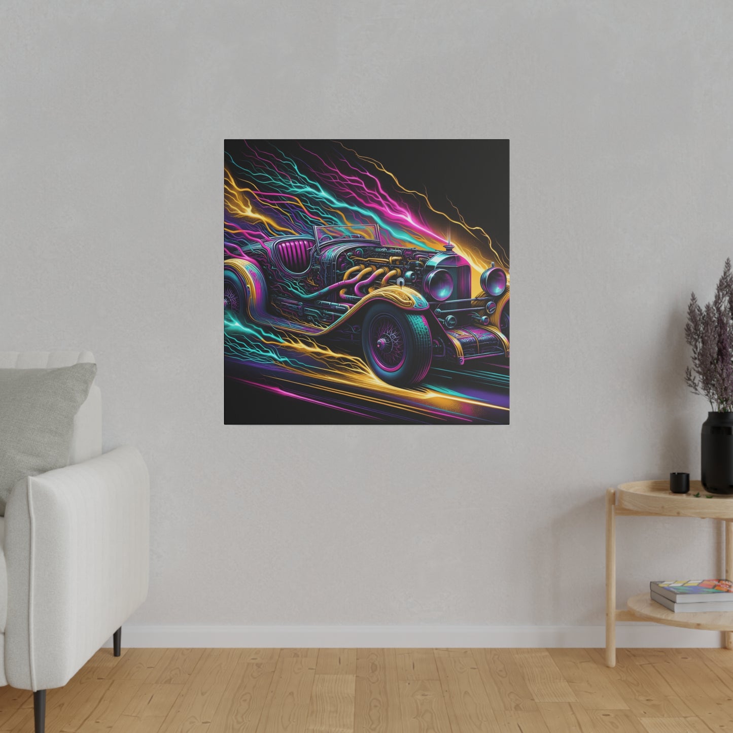 Ridez Matte Canvas, Stretched, 0.75"