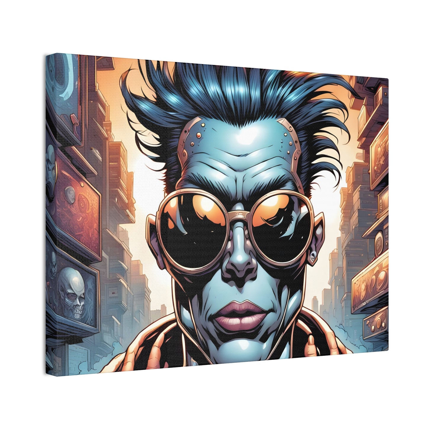 Punkz Canvas Stretched, 0.75"