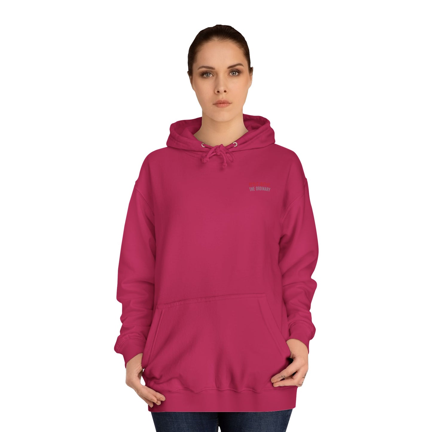 SNRG Unisex Hoodie - Escape The Ordinary, Sweatshirt, Hooded Jacket, Casual Pullover, Trendy Apparel, Outerwear, Hoodie