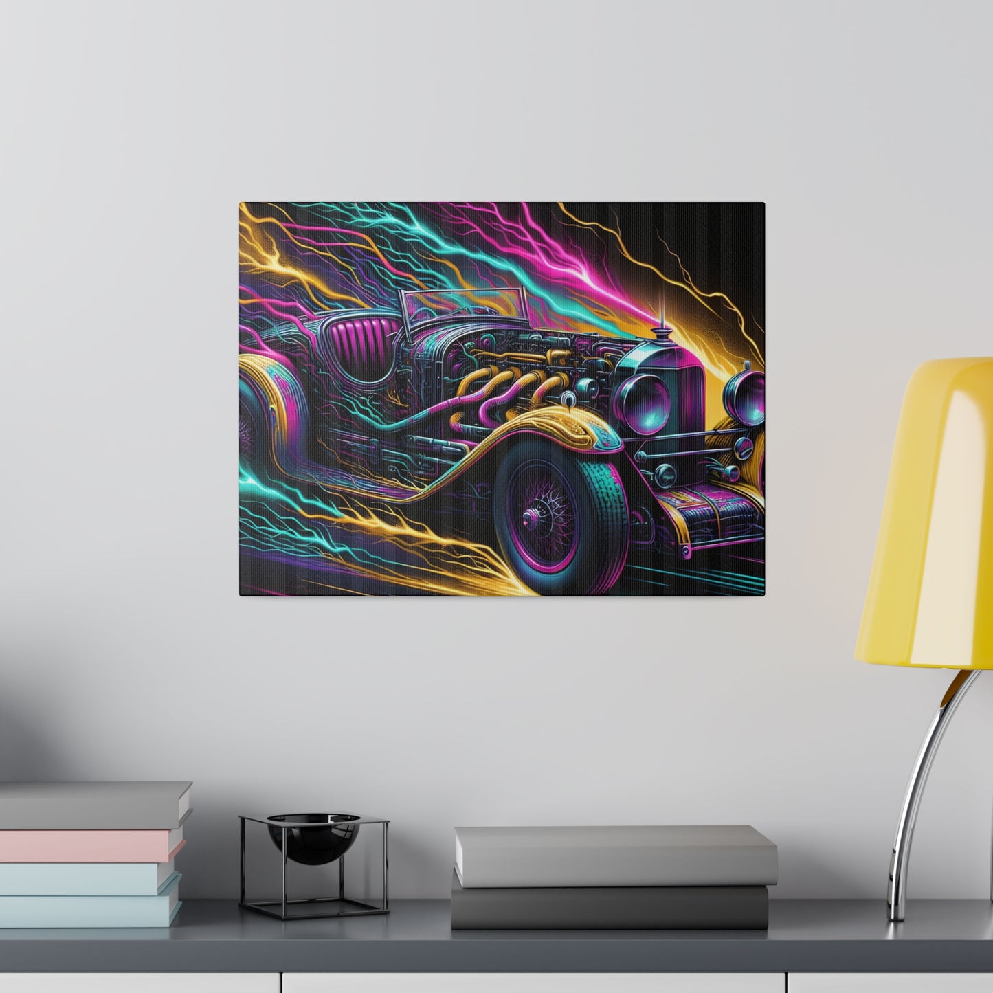 Ridez Matte Canvas, Stretched, 0.75"