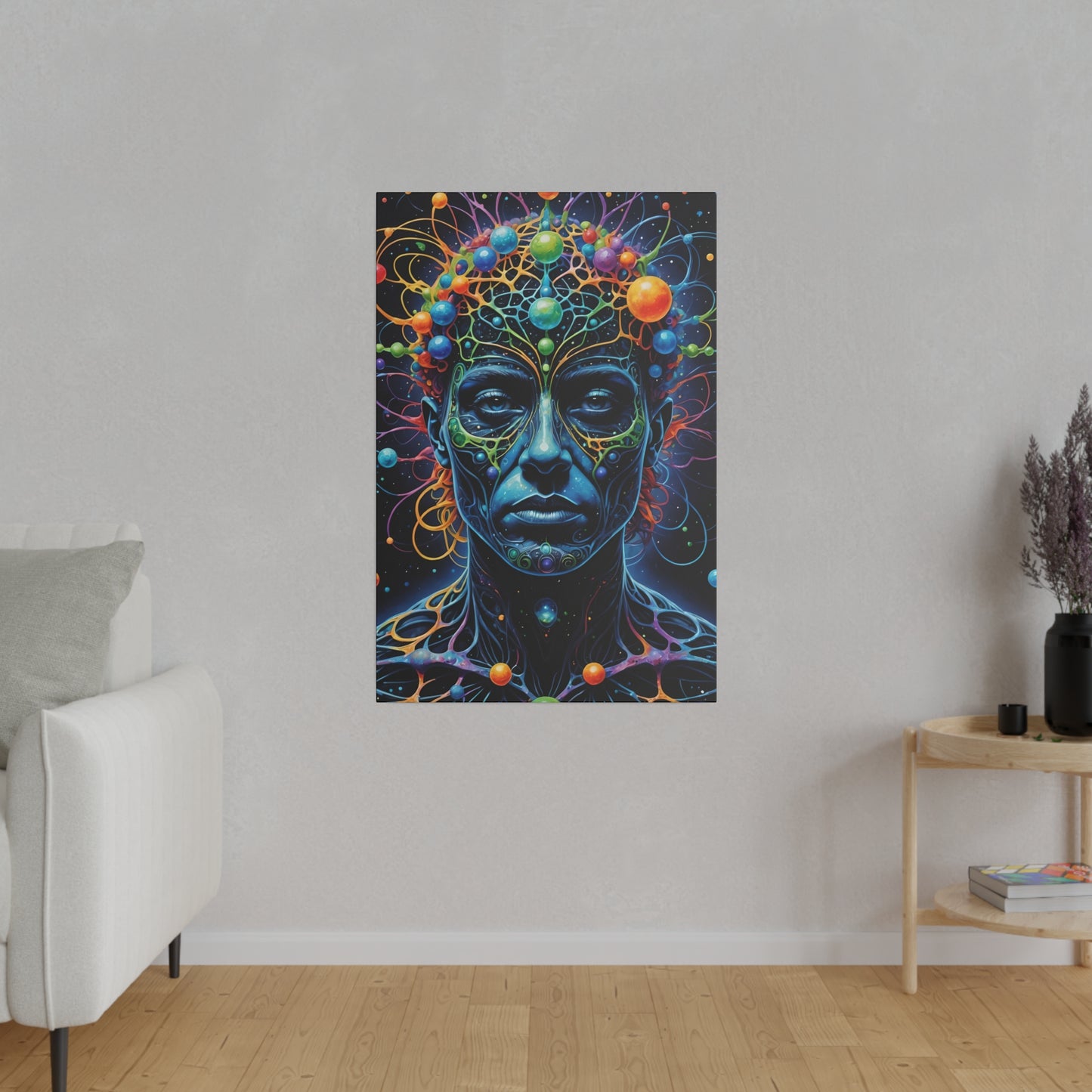 Kinetix Matte Canvas, Stretched, 0.75"