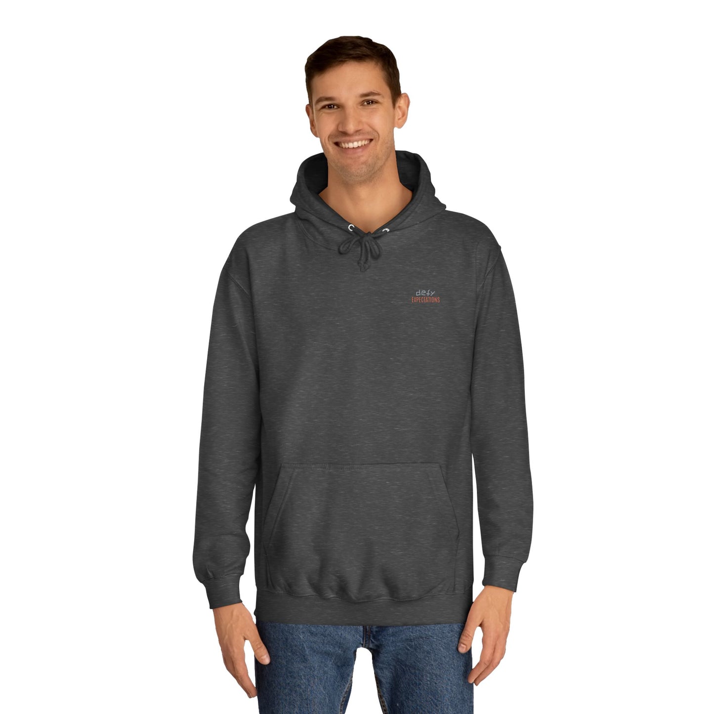 SNRG Unisex Hoodie - Defy Expectations, Sweatshirt, Hooded Jacket, Casual Pullover, Trendy Apparel, Outerwear, Hoodie