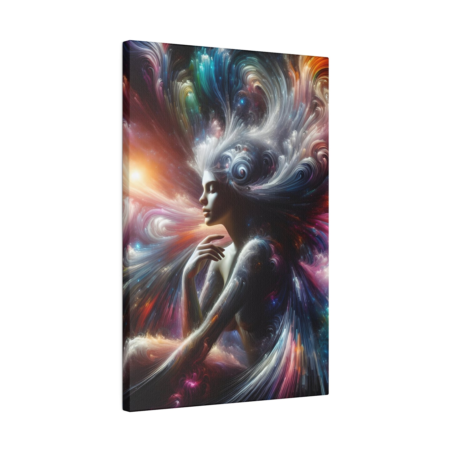 Angelz & Demonz Matte Canvas, Stretched, 0.75"