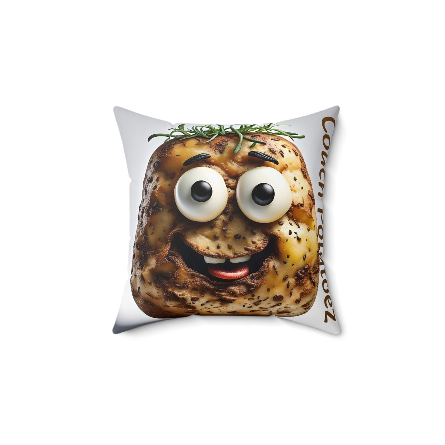 Couch Potatoez Spun Polyester Square Pillow
