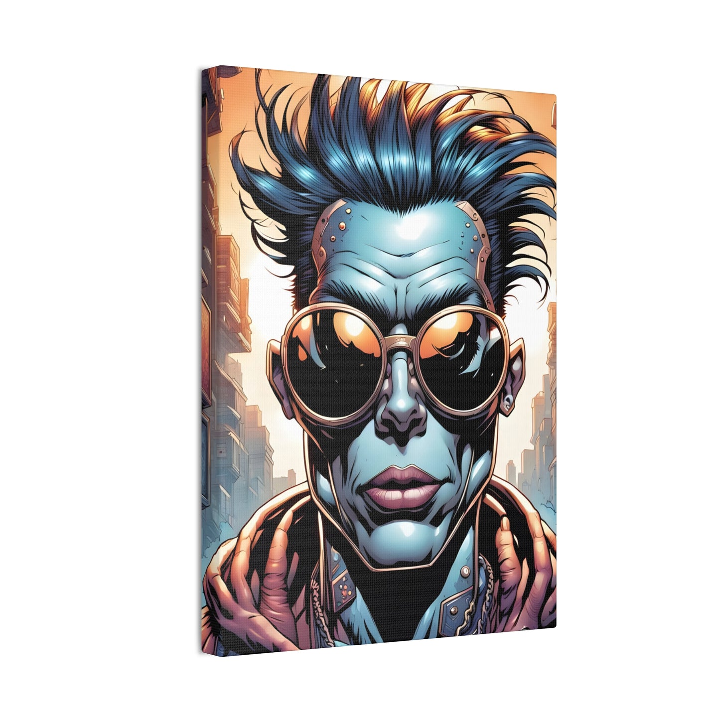 Punkz Canvas Stretched, 0.75"