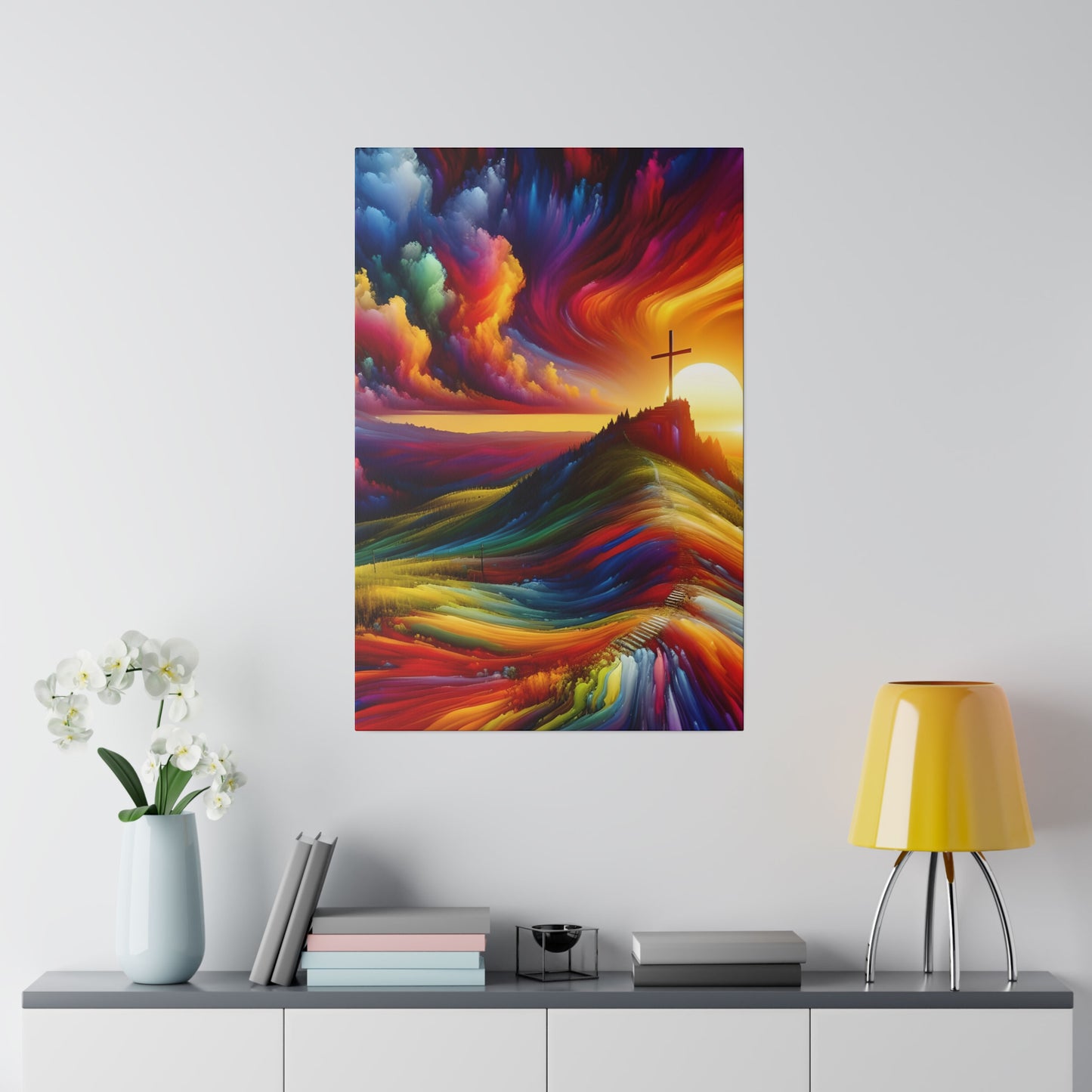 Faith Matte Canvas, Stretched, 0.75"