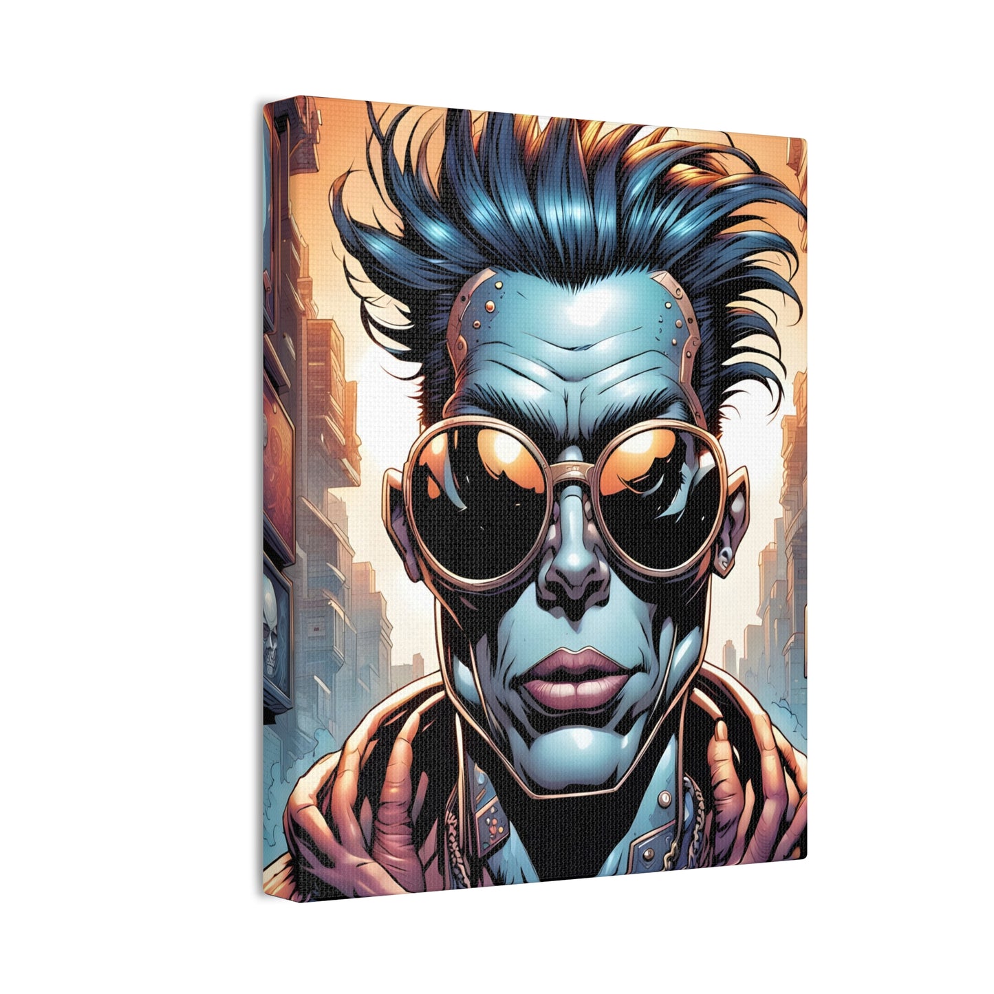 Punkz Canvas Stretched, 0.75"