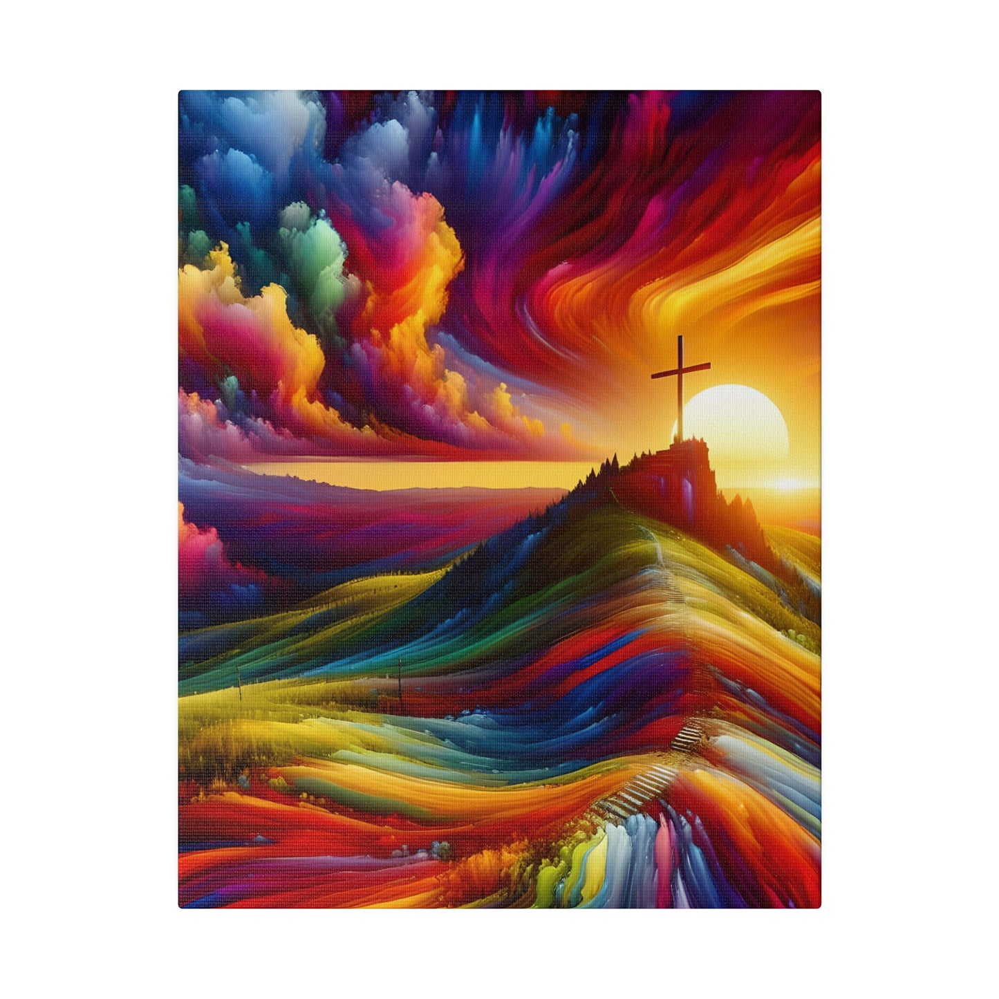 Faith Matte Canvas, Stretched, 0.75"