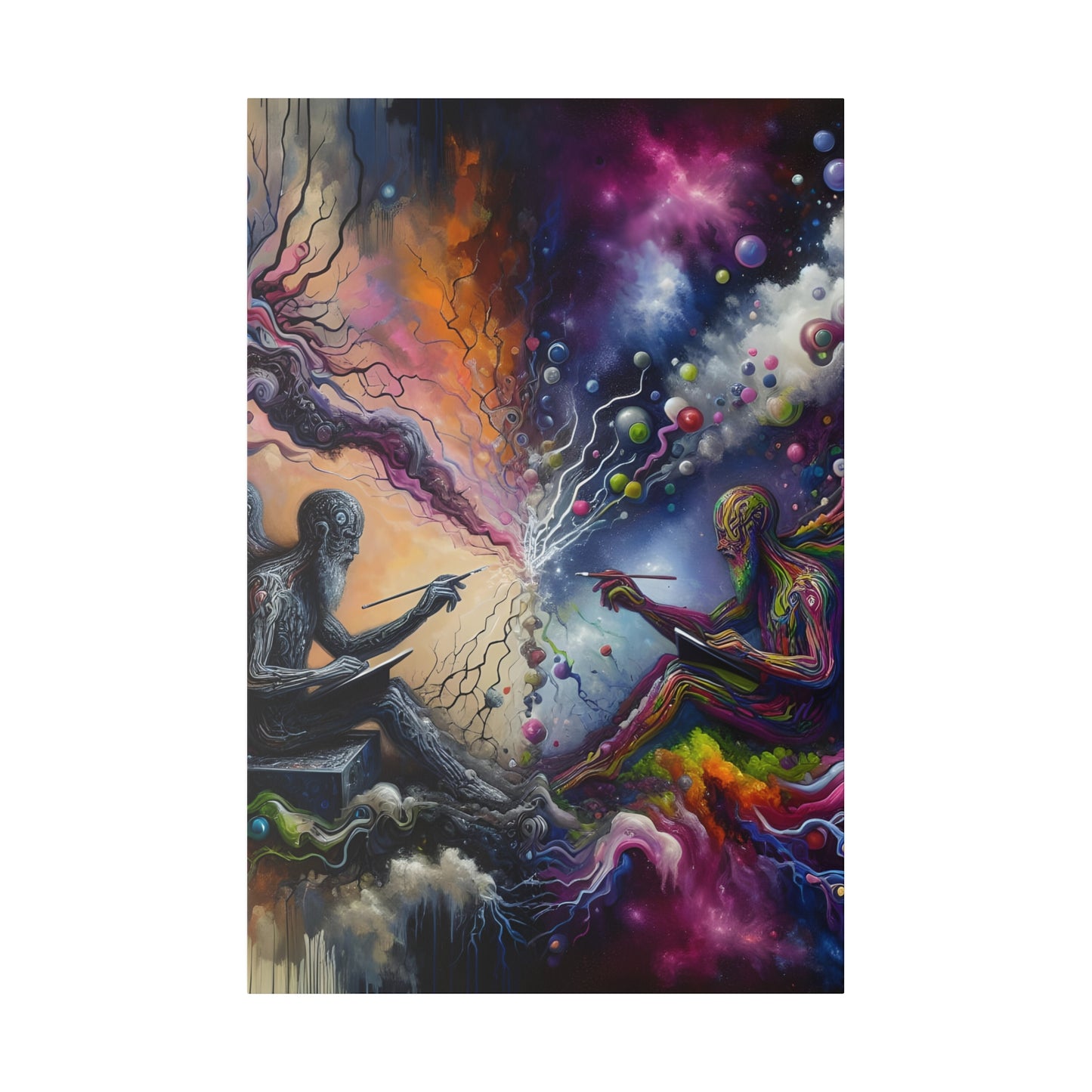 Enlightenment Matte Canvas, Stretched, 0.75"