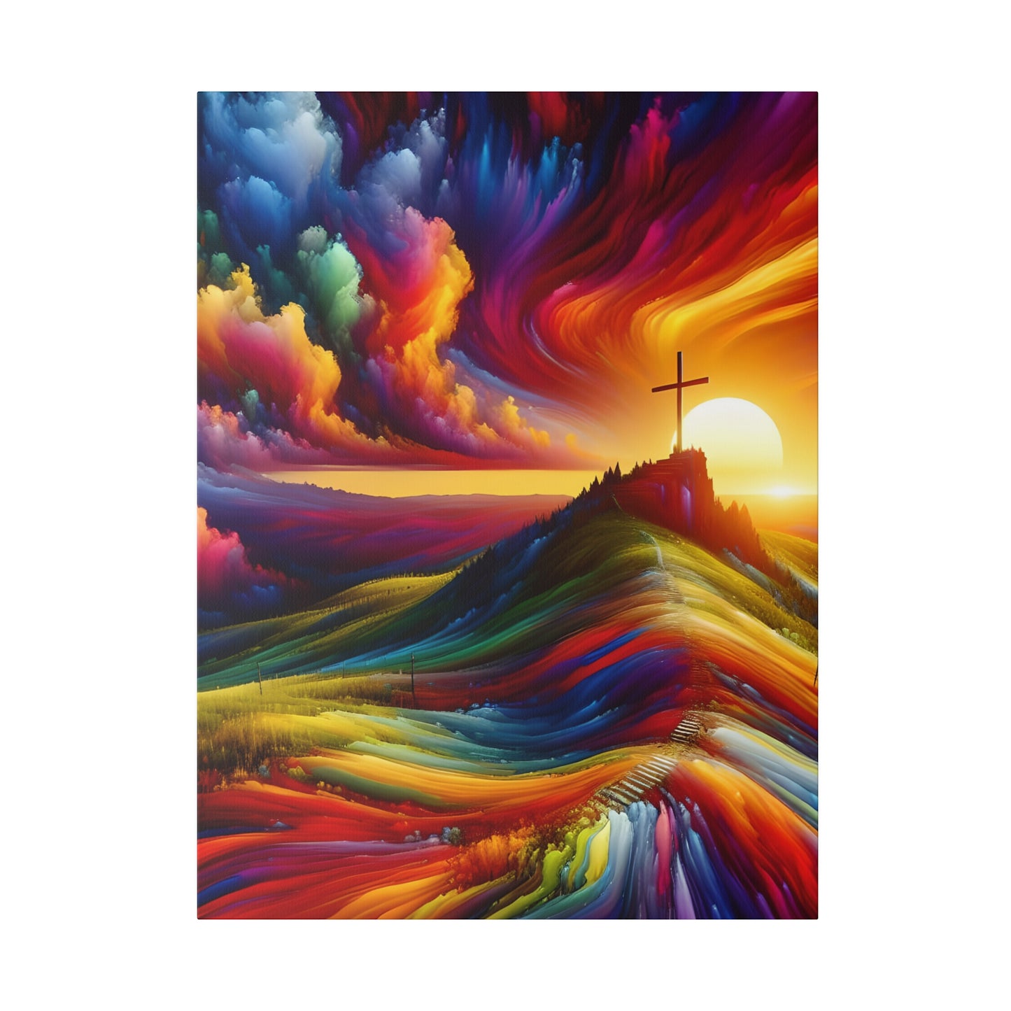 Faith Matte Canvas, Stretched, 0.75"