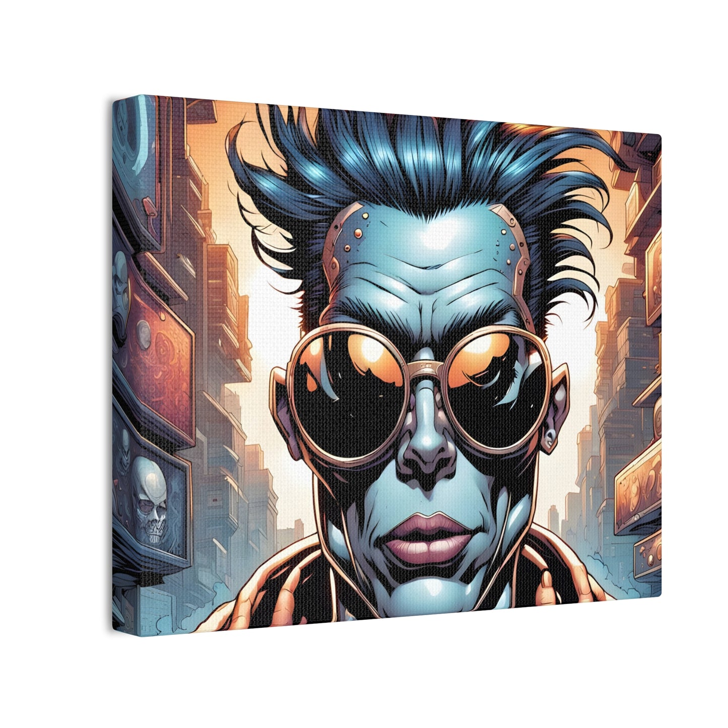 Punkz Canvas Stretched, 0.75"