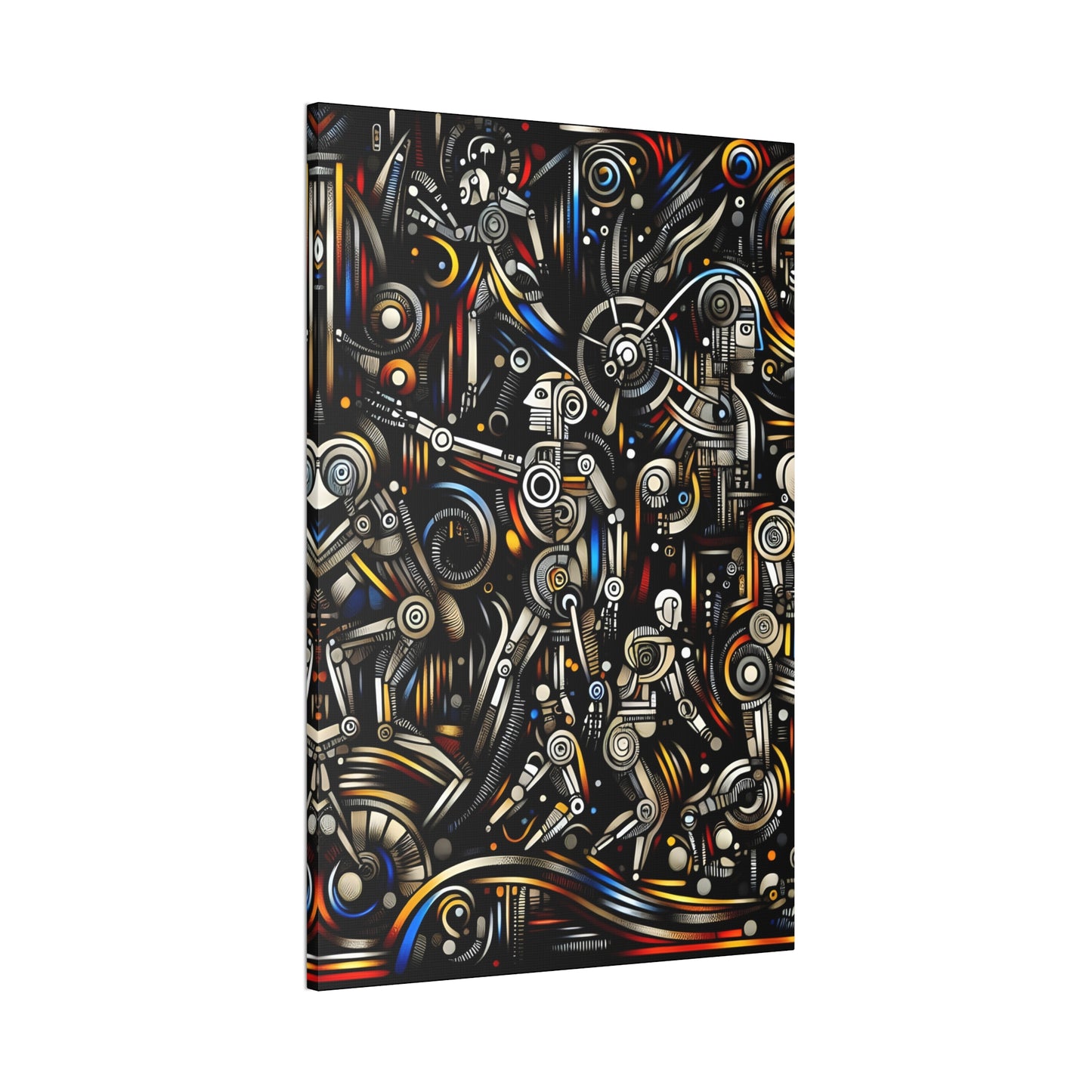 Robotz Canvas Stretched 0.75" Wall Art