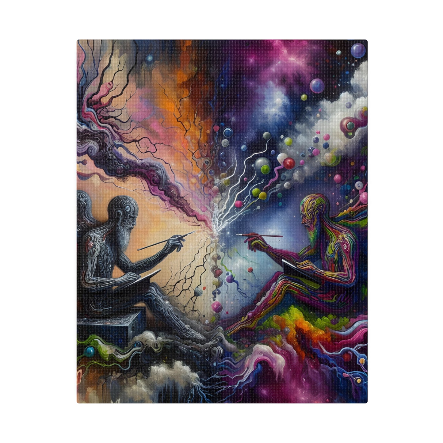 Enlightenment Matte Canvas, Stretched, 0.75"