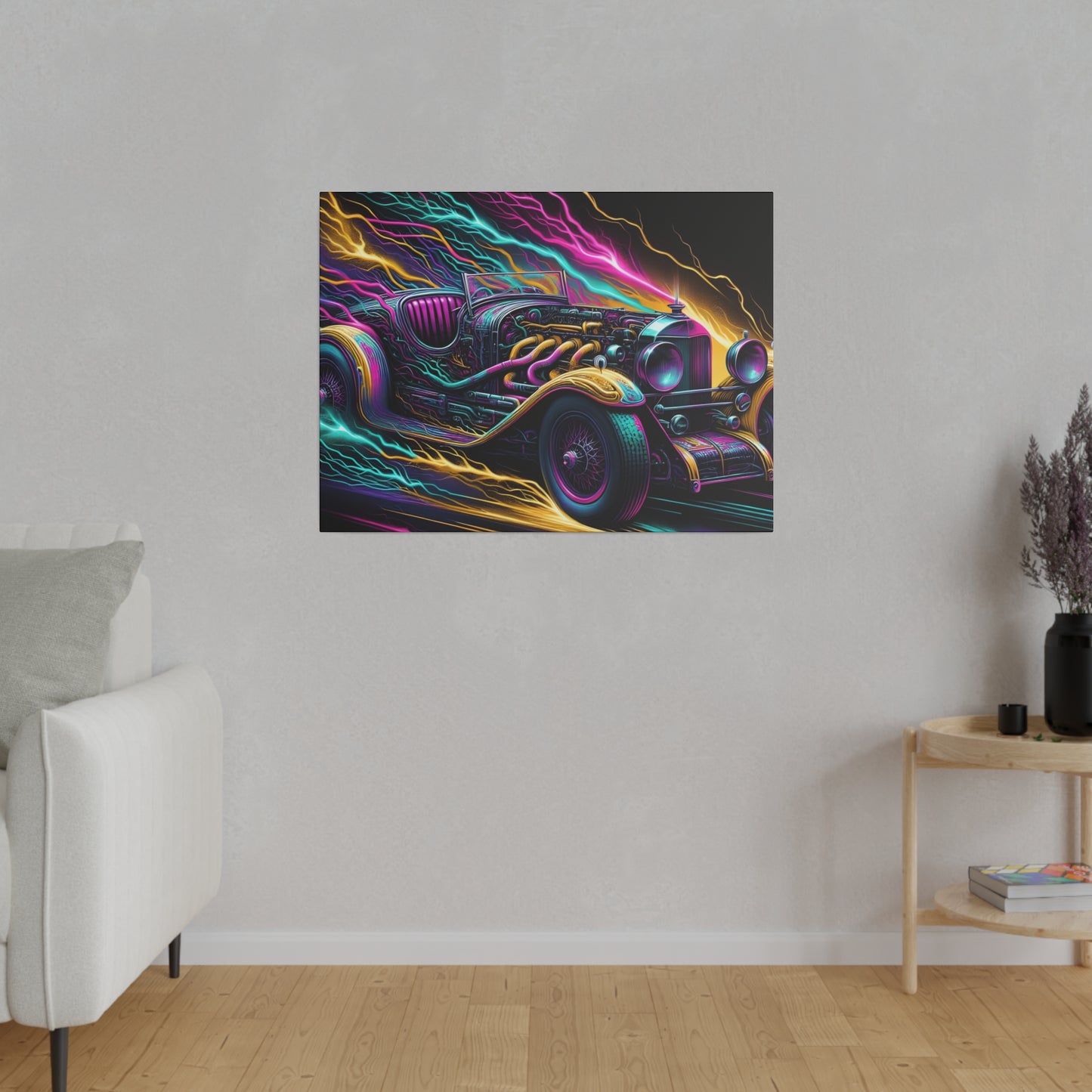 Ridez Matte Canvas, Stretched, 0.75"