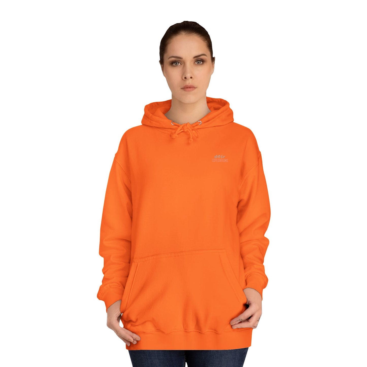 SNRG Unisex Hoodie - Defy Expectations, Sweatshirt, Hooded Jacket, Casual Pullover, Trendy Apparel, Outerwear, Hoodie