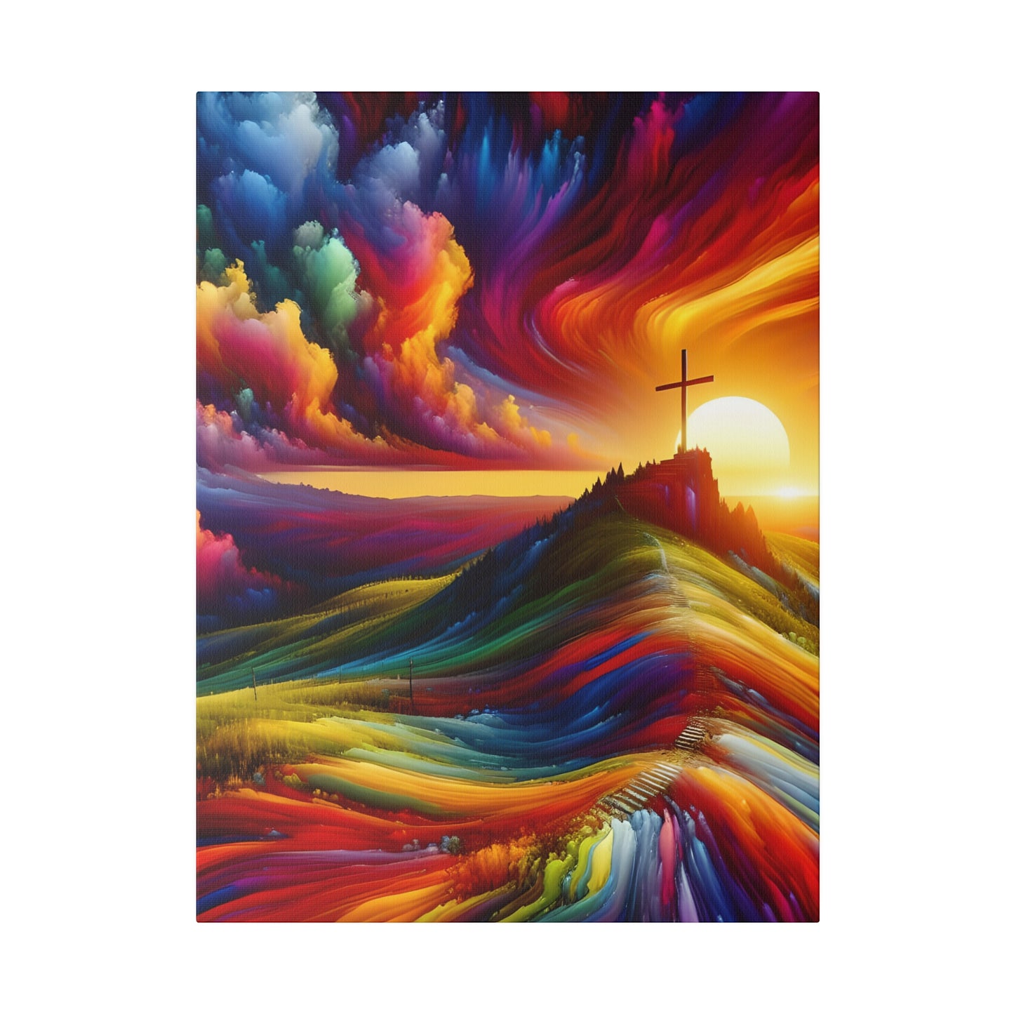 Faith Matte Canvas, Stretched, 0.75"