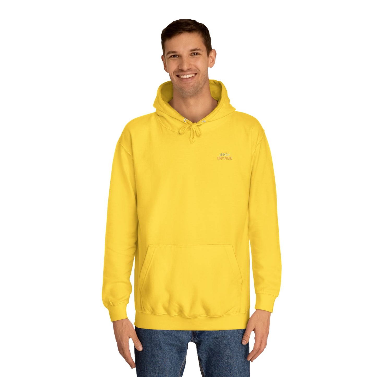 SNRG Unisex Hoodie - Defy Expectations, Sweatshirt, Hooded Jacket, Casual Pullover, Trendy Apparel, Outerwear, Hoodie
