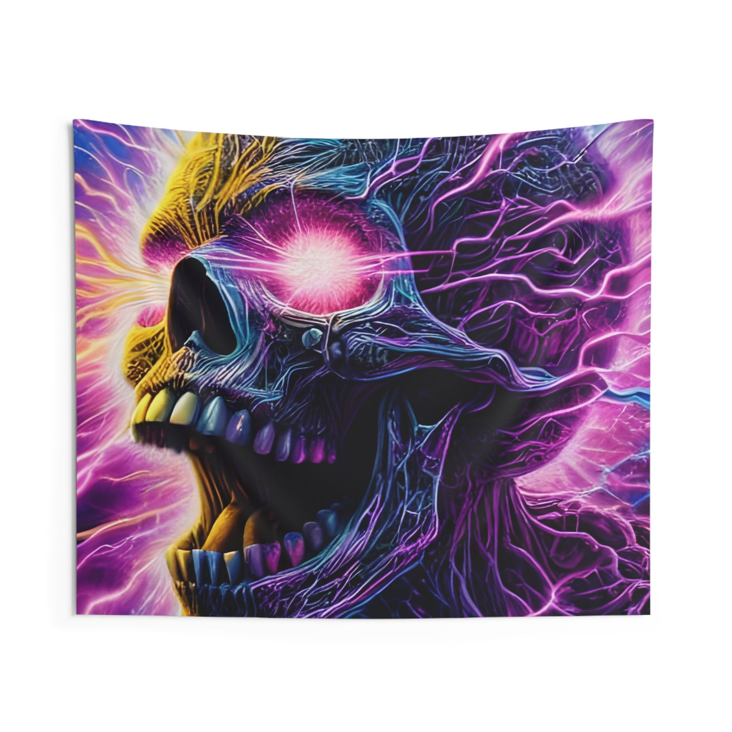 Neural Zombie Indoor Wall Tapestry