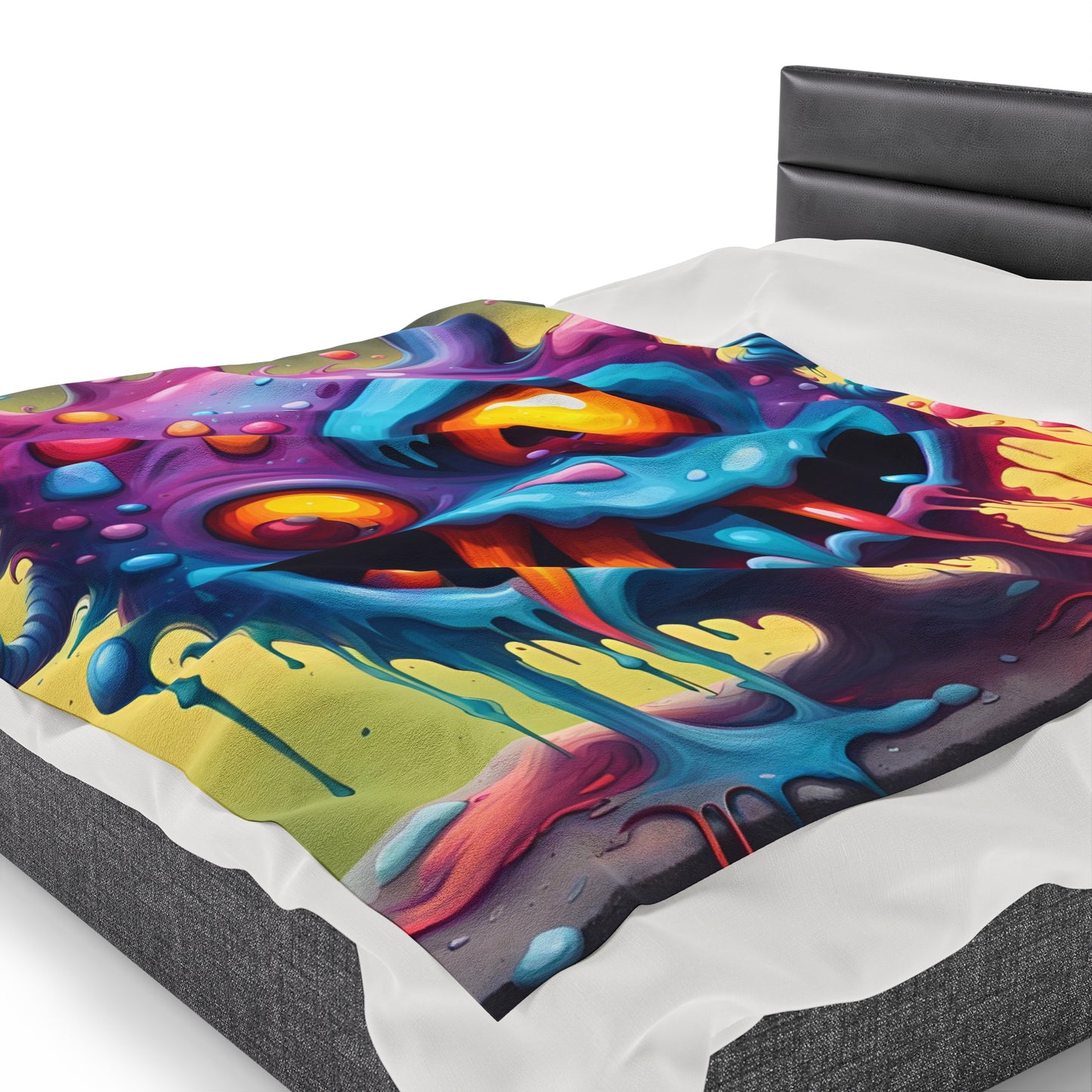 Velveteen Plush Wacky Blanket