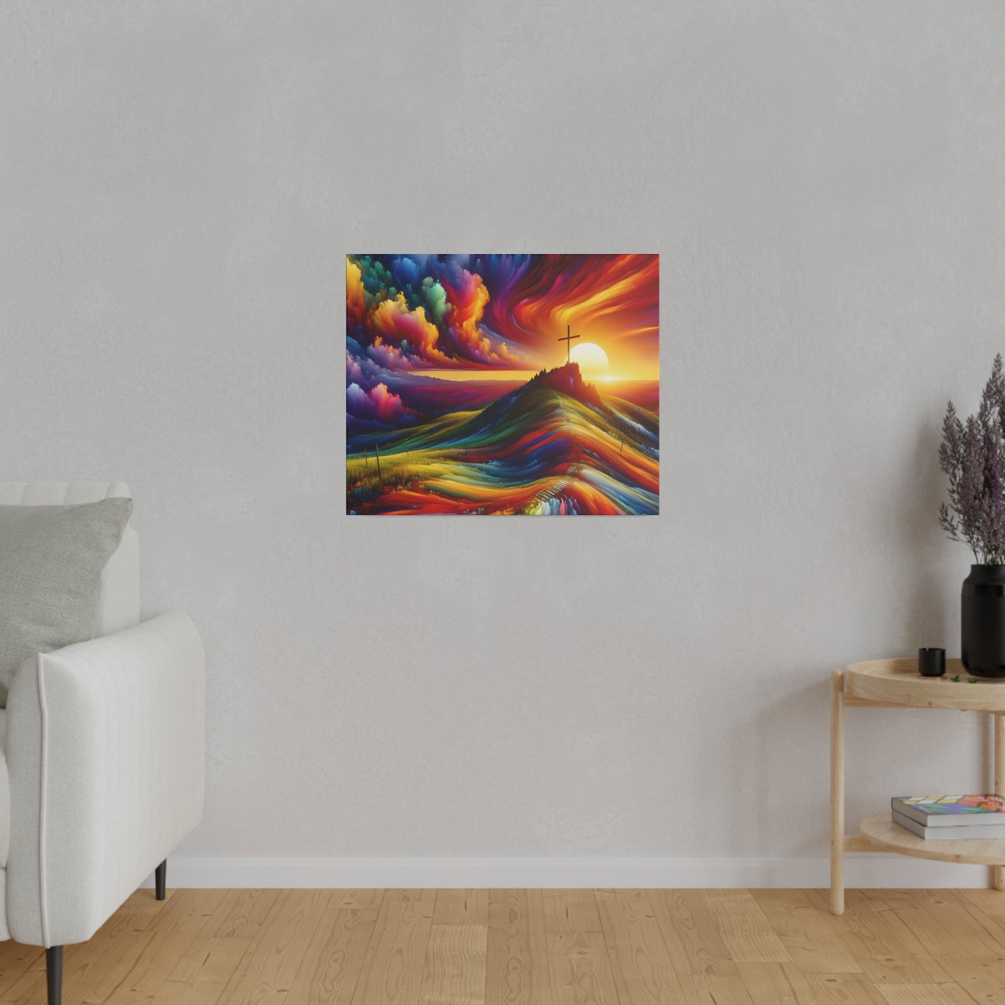 Faith Matte Canvas, Stretched, 0.75"