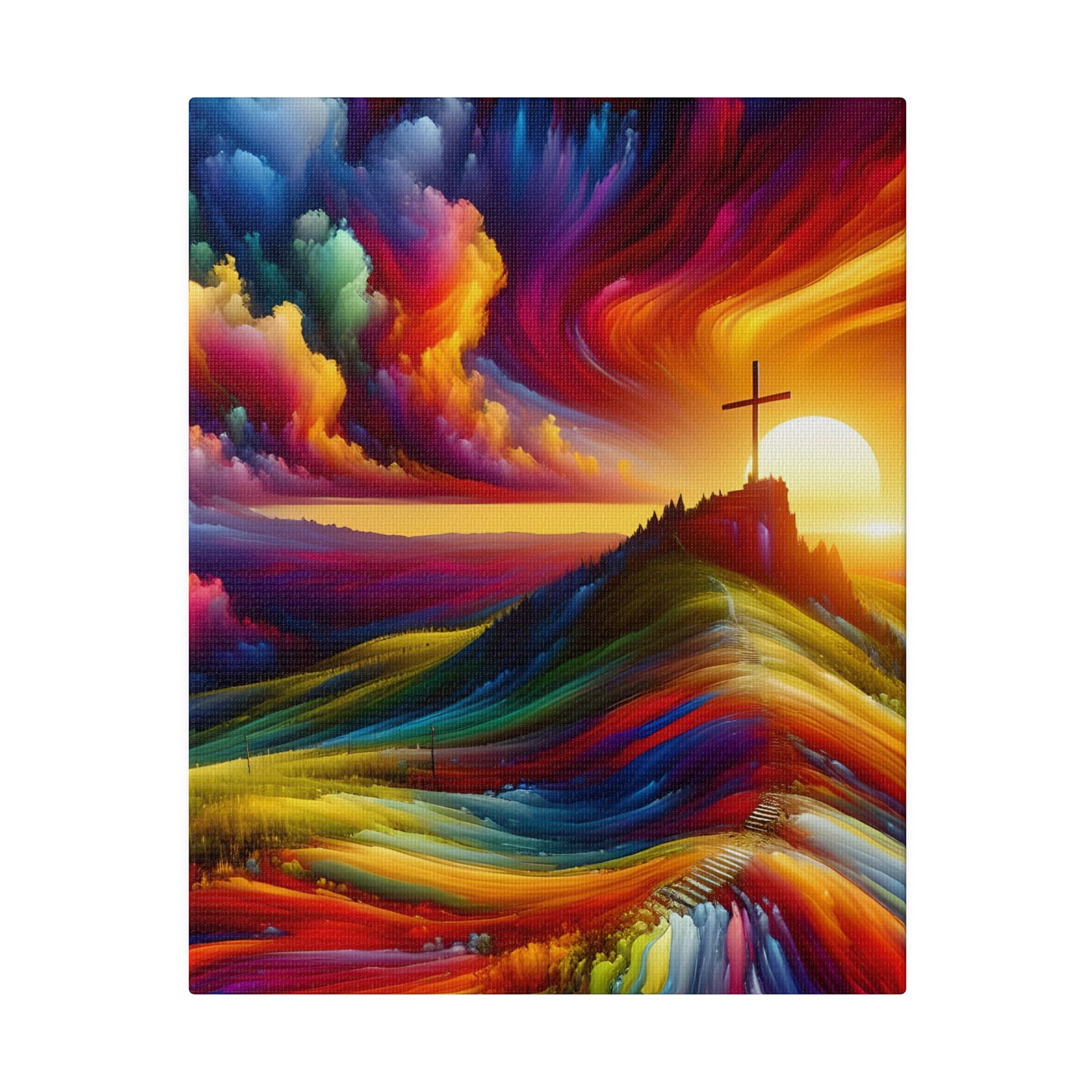 Faith Matte Canvas, Stretched, 0.75"