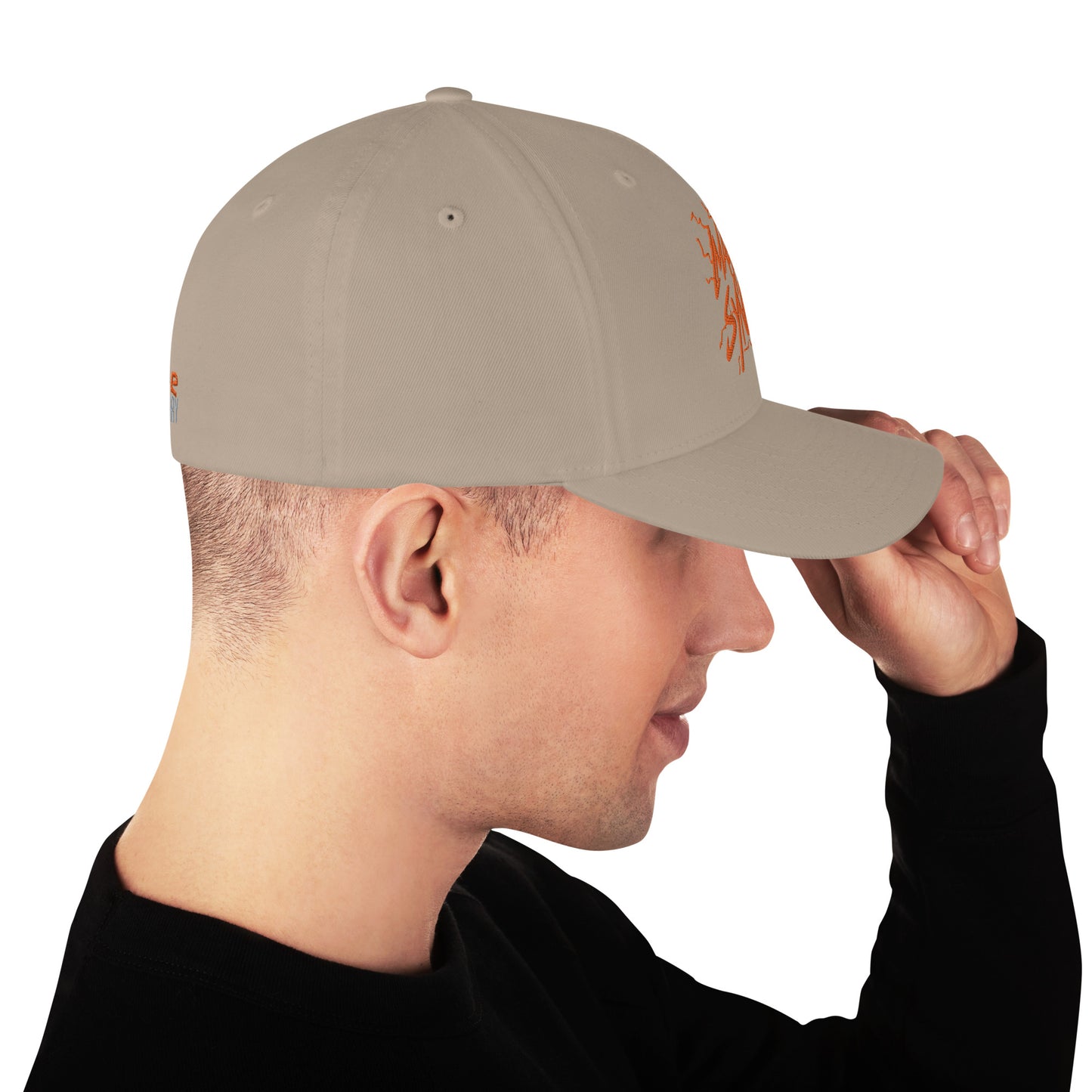 Branded Structured Twill Cap