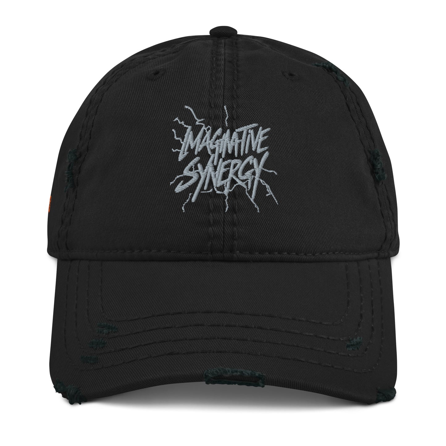 Branded Distressed Dad Hat