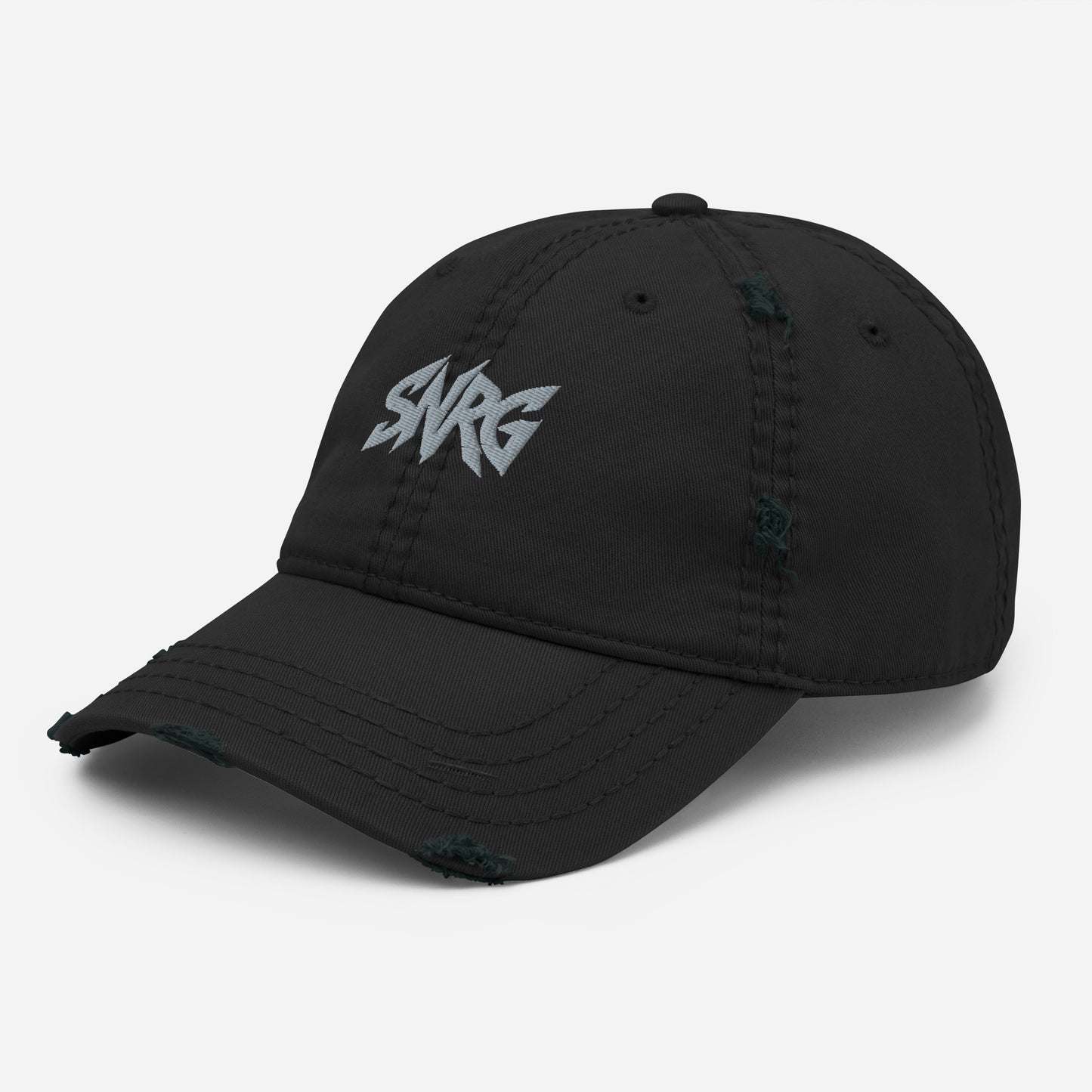 Branded Distressed Dad Hat