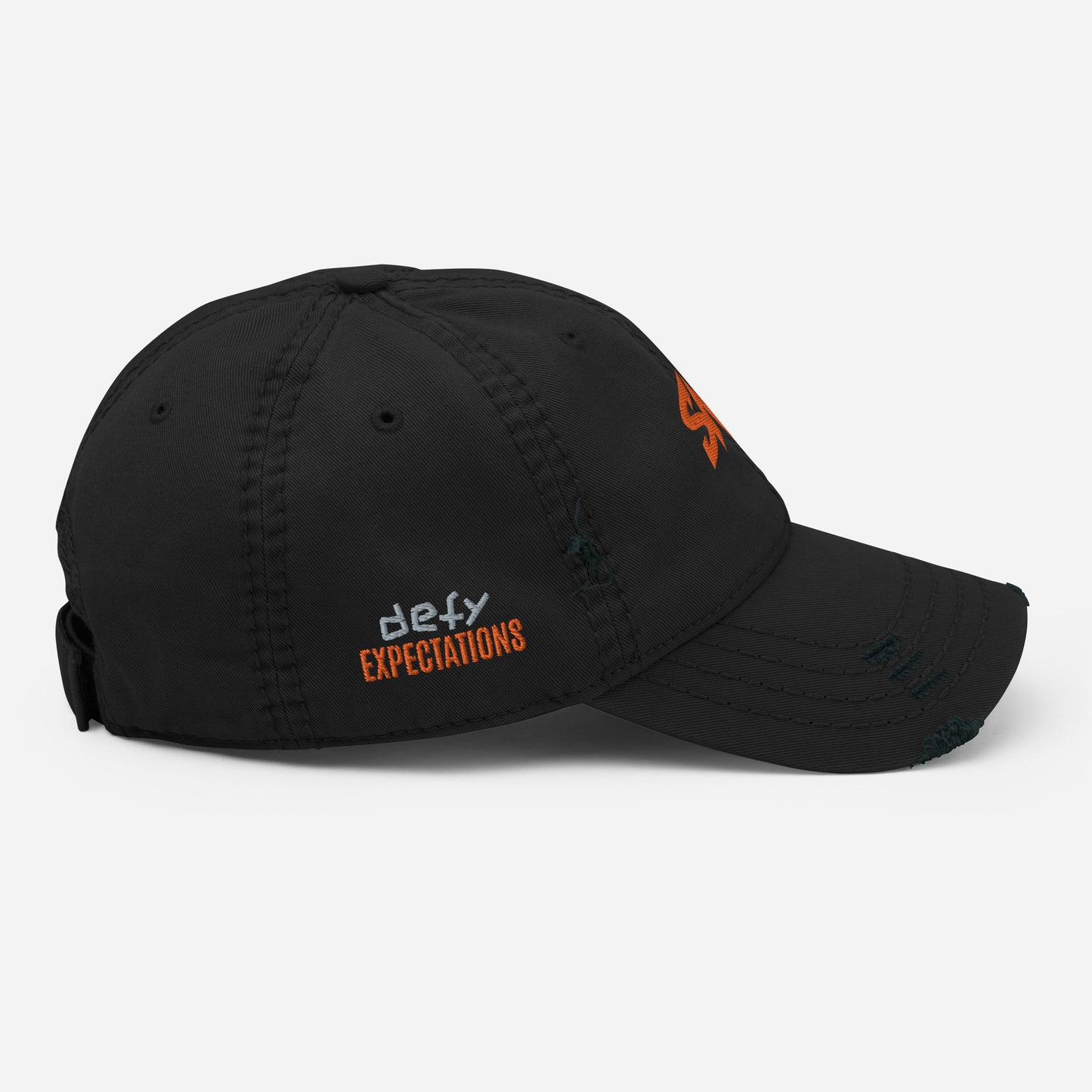 Branded Distressed Dad Hat