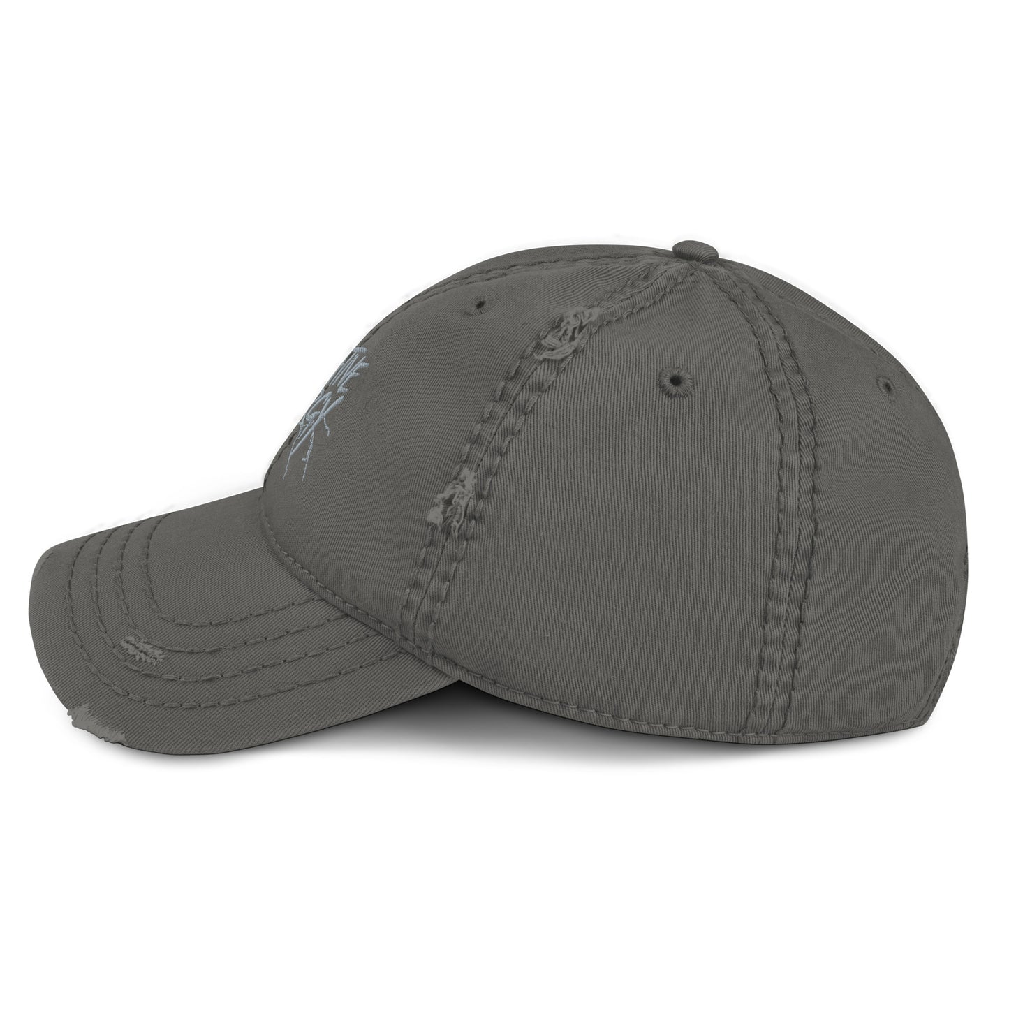 Branded Distressed Dad Hat