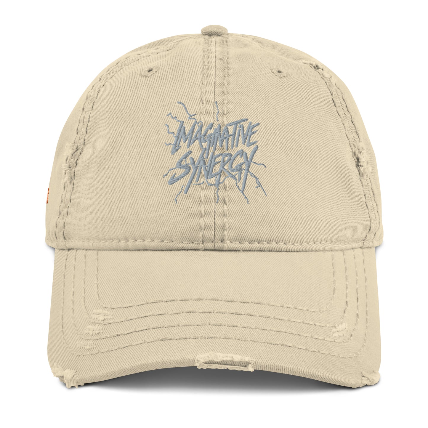 Branded Distressed Dad Hat